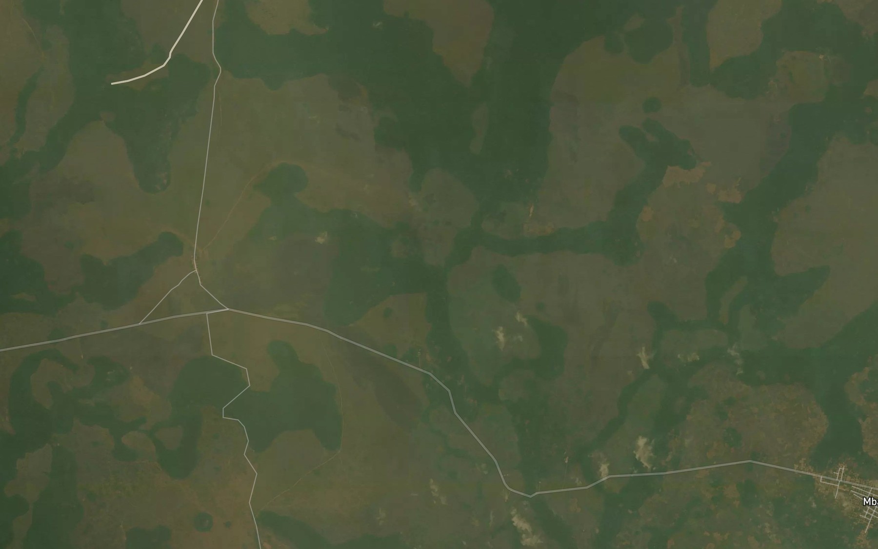 Satellite map of the Mobema