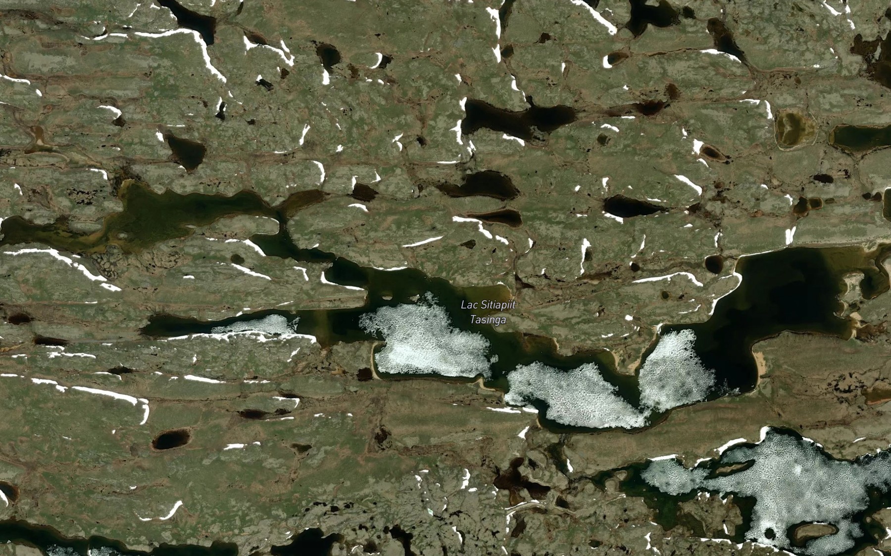 Satellite map of the Lac Sitiapiit Tasinga