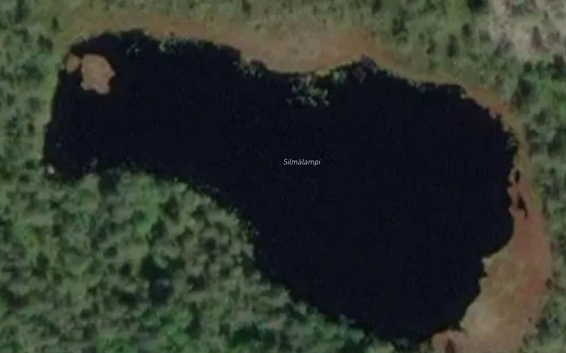 Satellite map of the Silmalampi