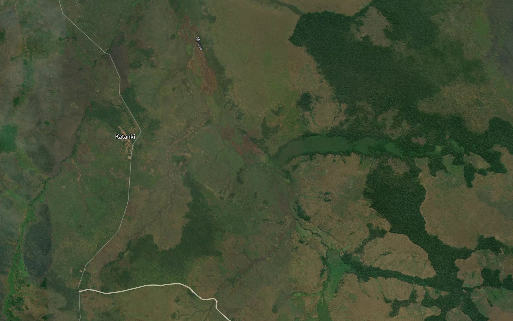 Satellite map of the Eshi