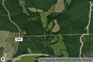 Satellite map of the Humphrey Creek