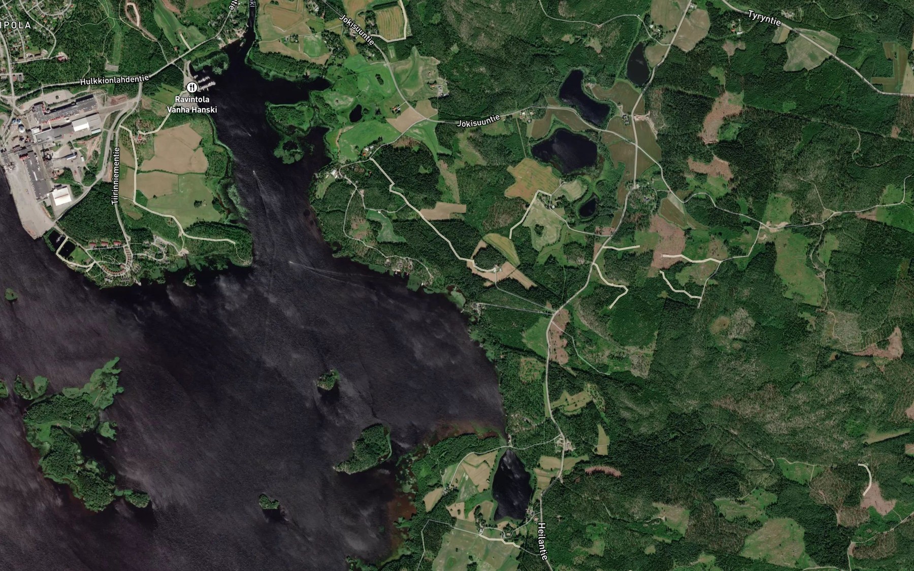 Satellite map of the Myllyoja