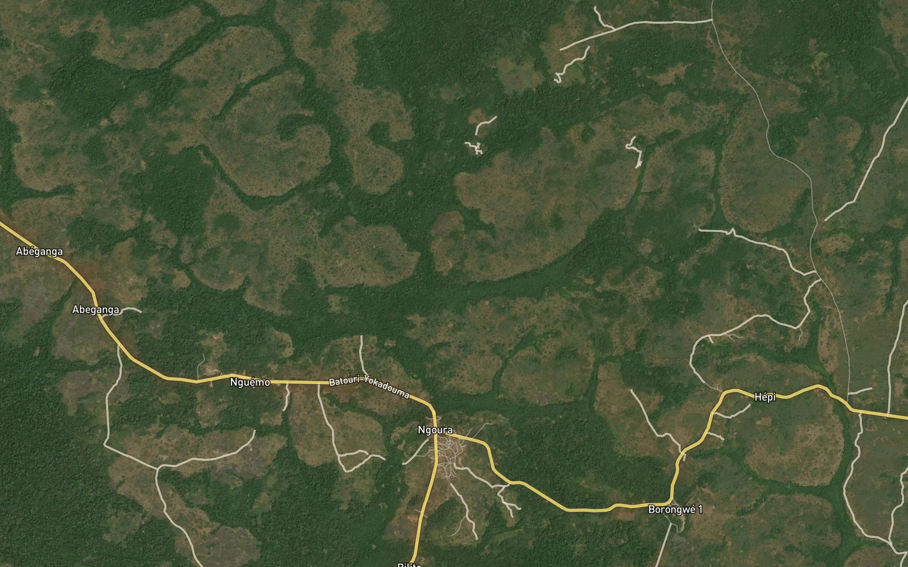 Satellite map of the Belonbo