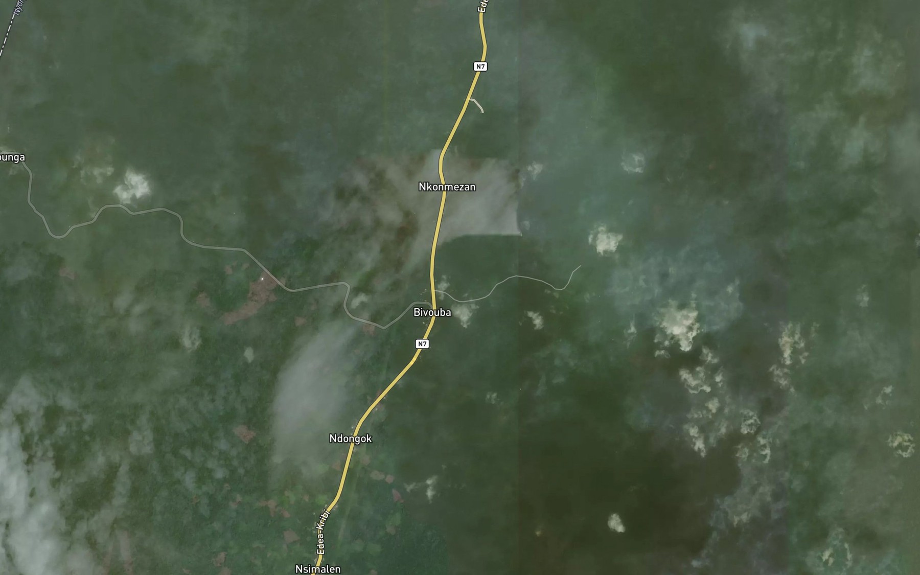 Satellite map of the Betobi