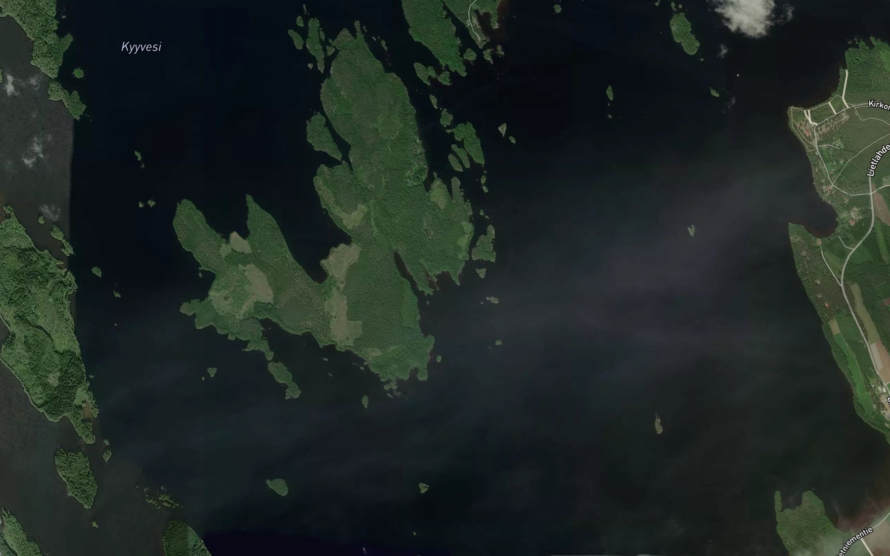 Satellite map of the Etelalahti