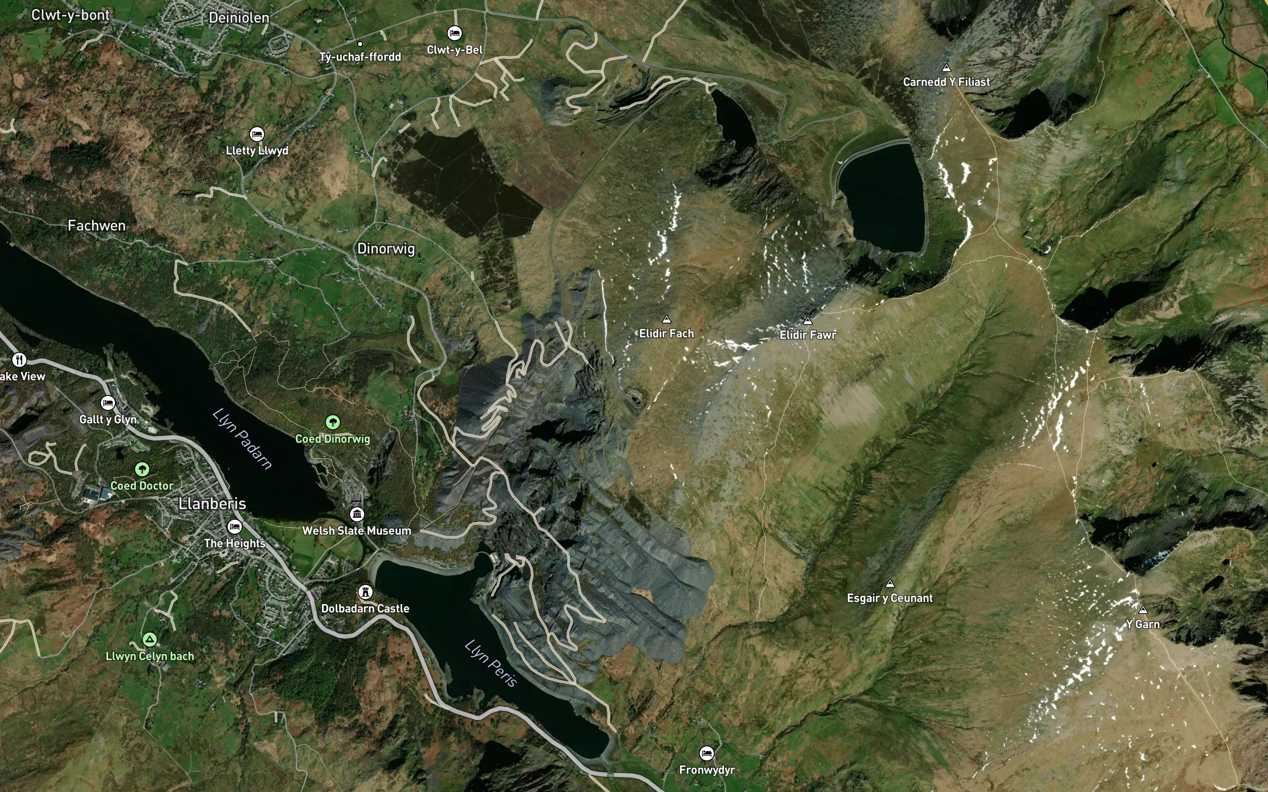 Dinorwig Surge Pond