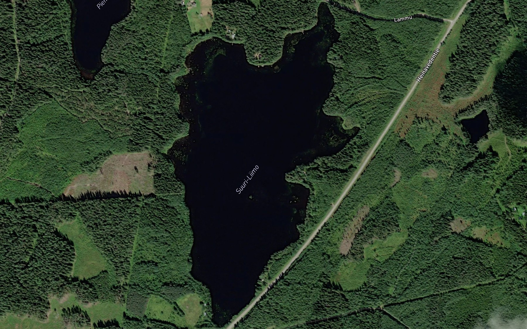 Satellite map of the Suuri-Liimo