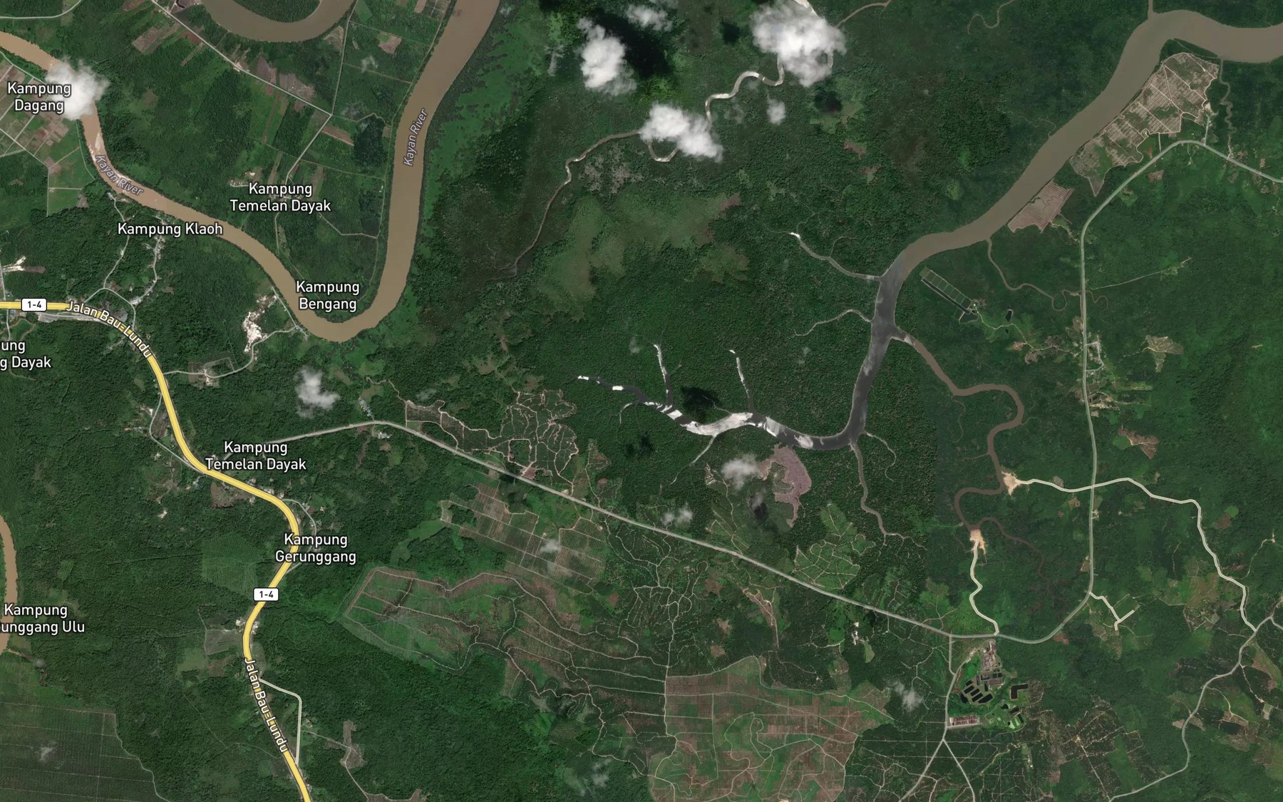 Satellite map of the Sungai Janggi