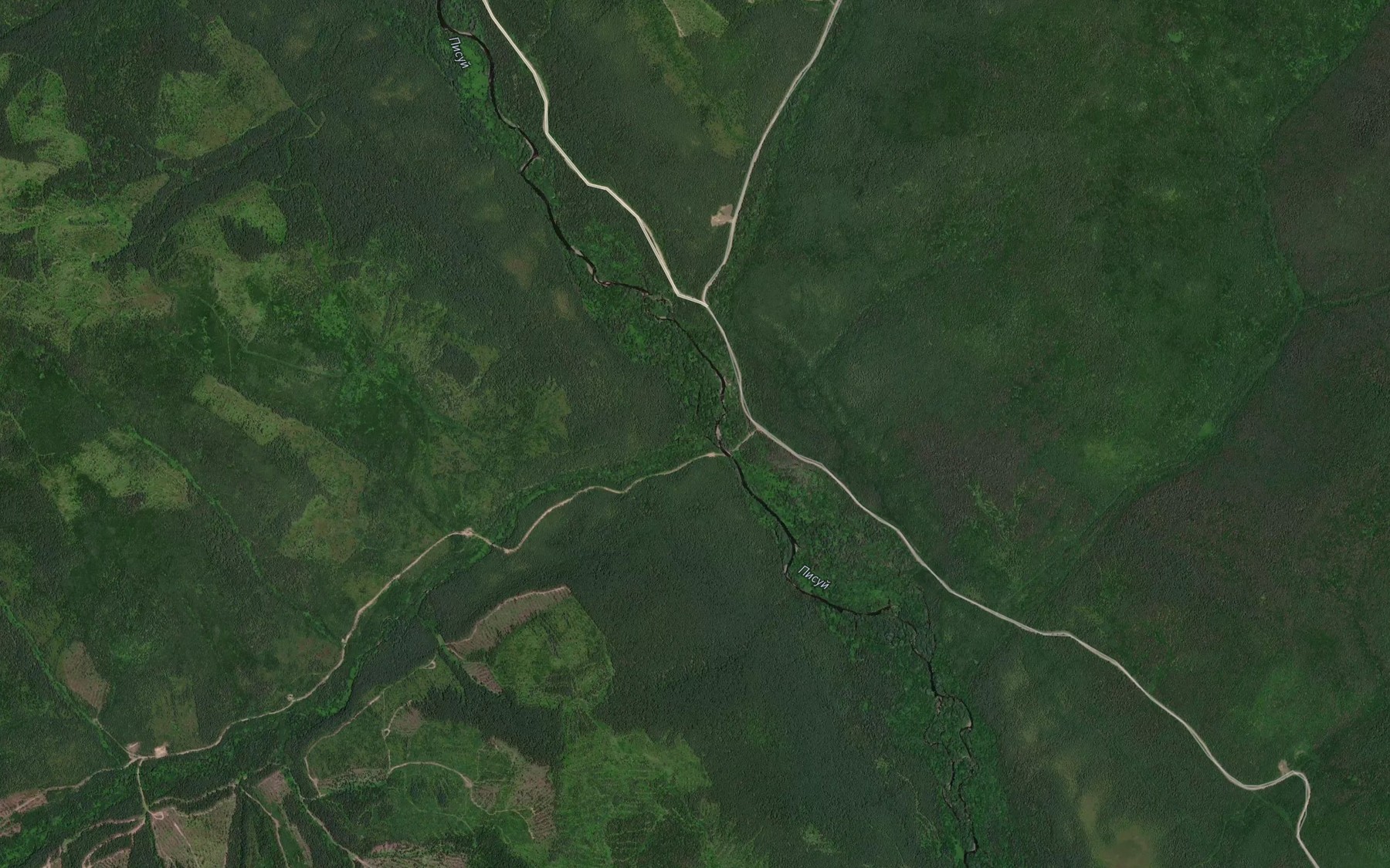 Satellite map of the Sail