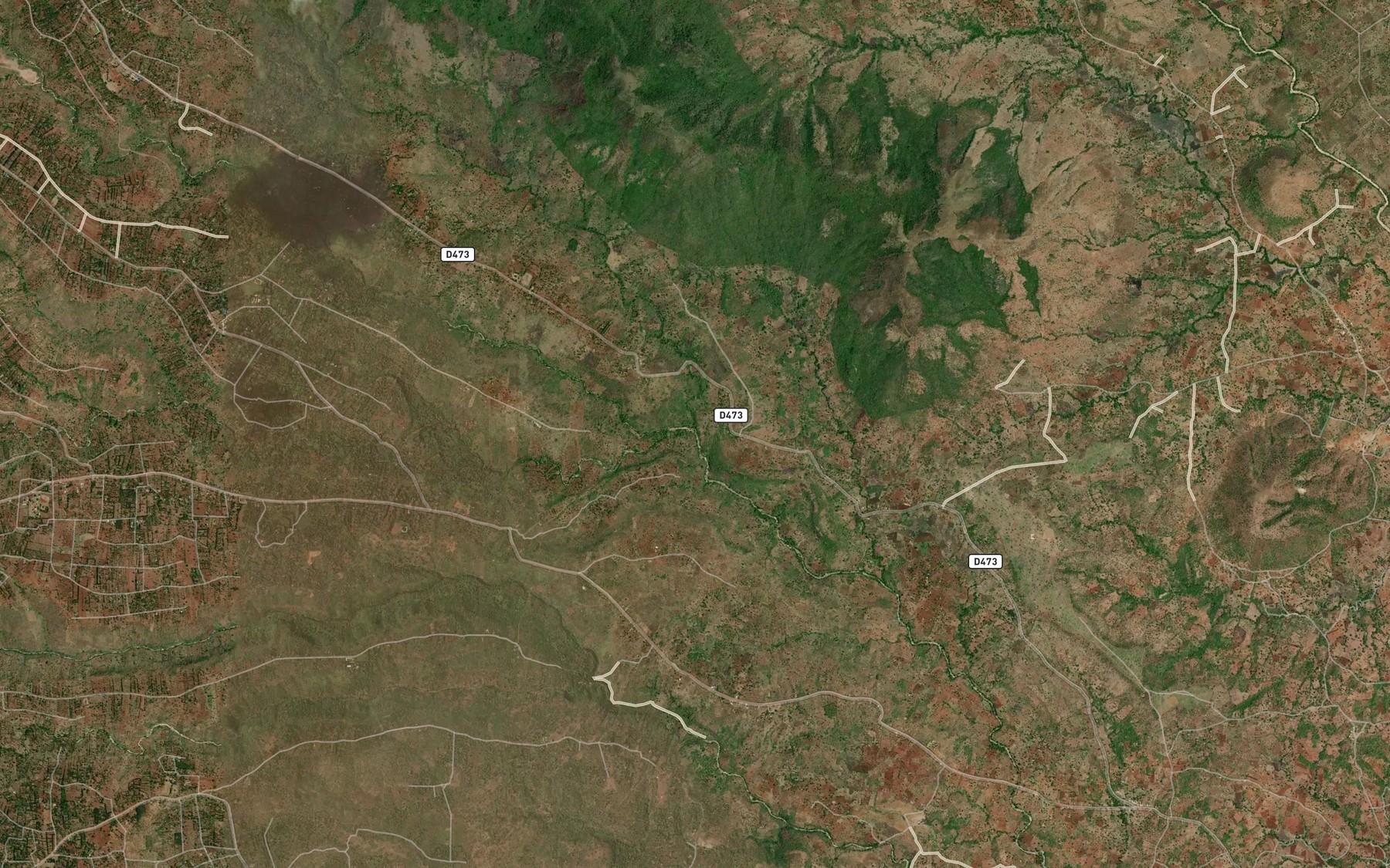 Satellite map of the Mara ya Kaibiria
