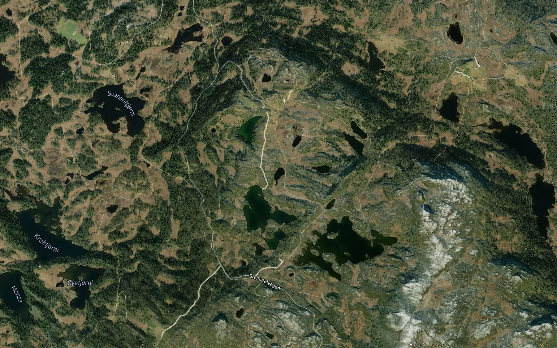 Satellite map of the Fela