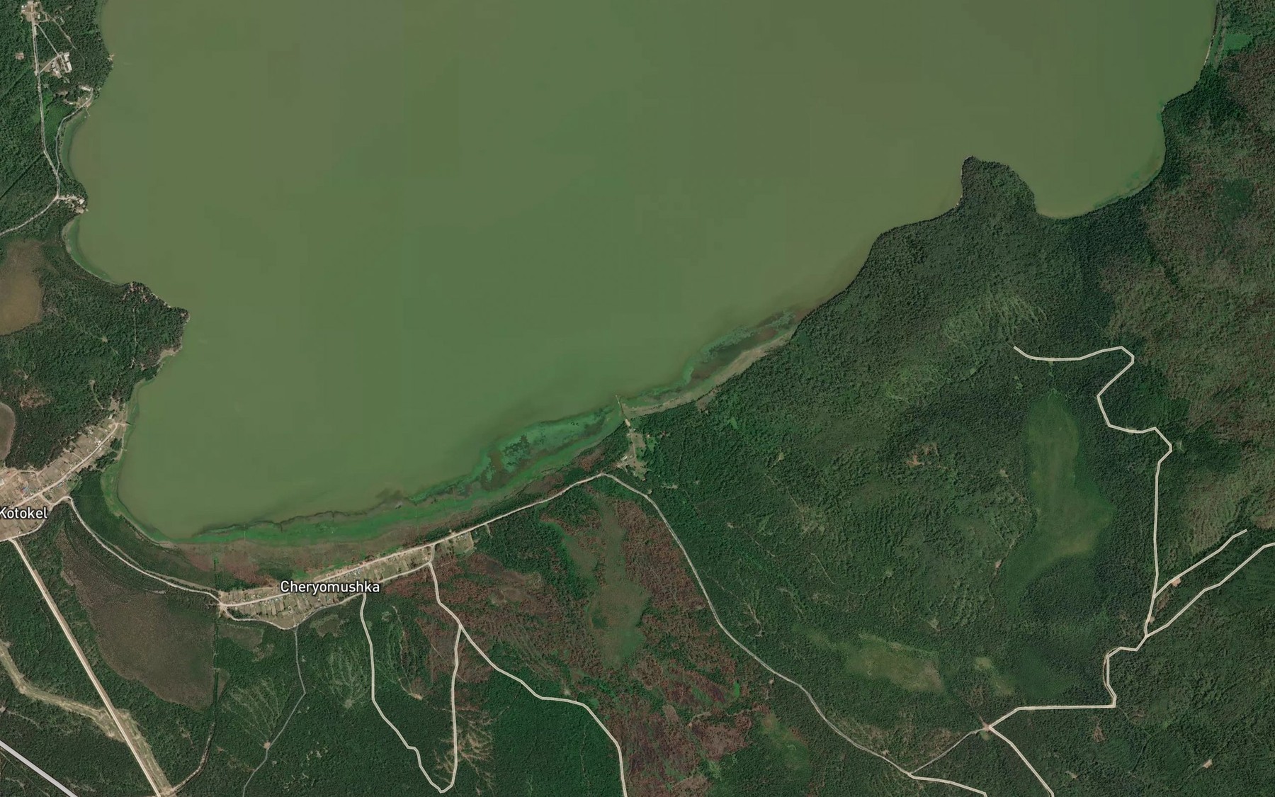Satellite map of the Cheremukhovaya