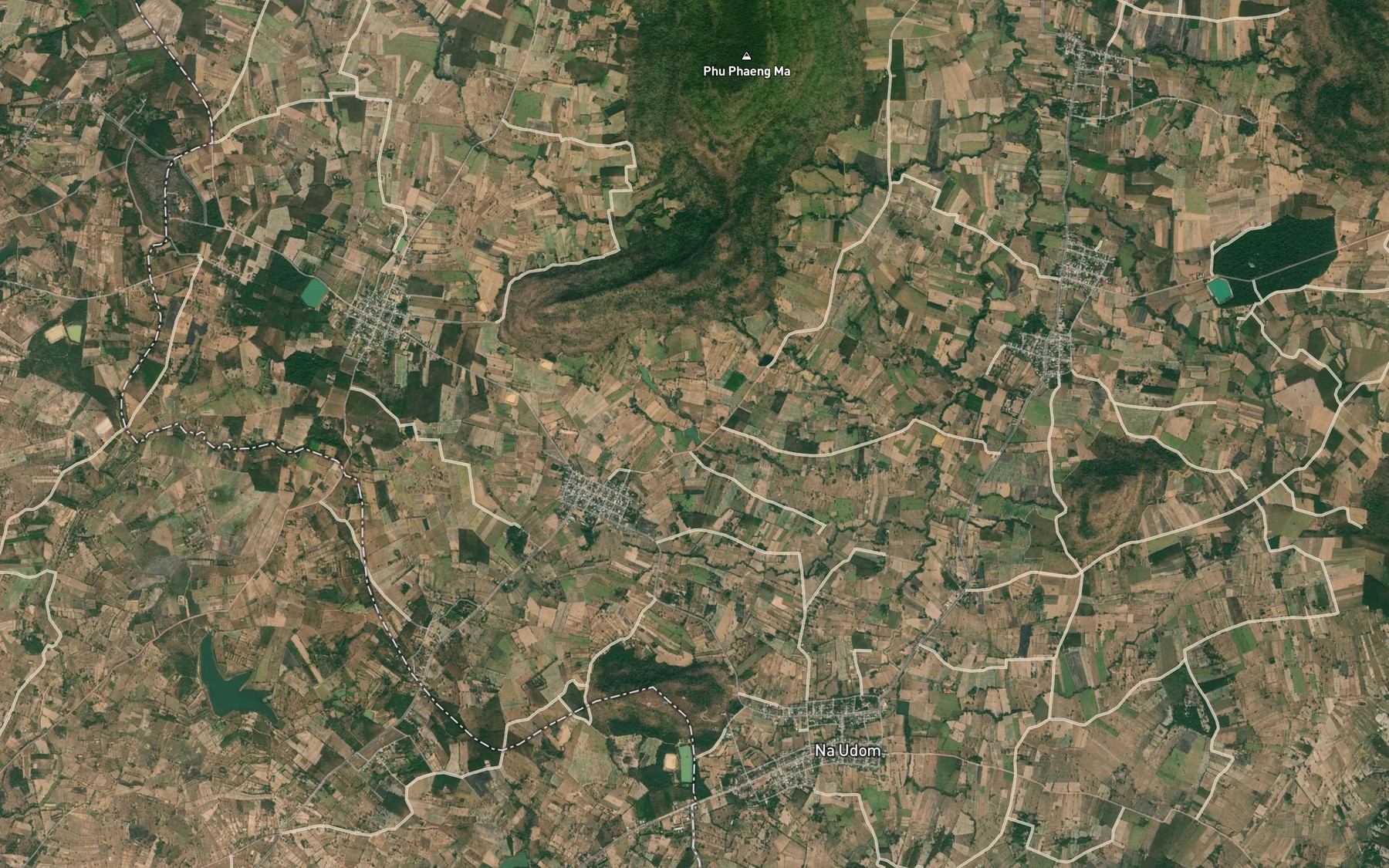 Satellite map of the Nong Pa Toei