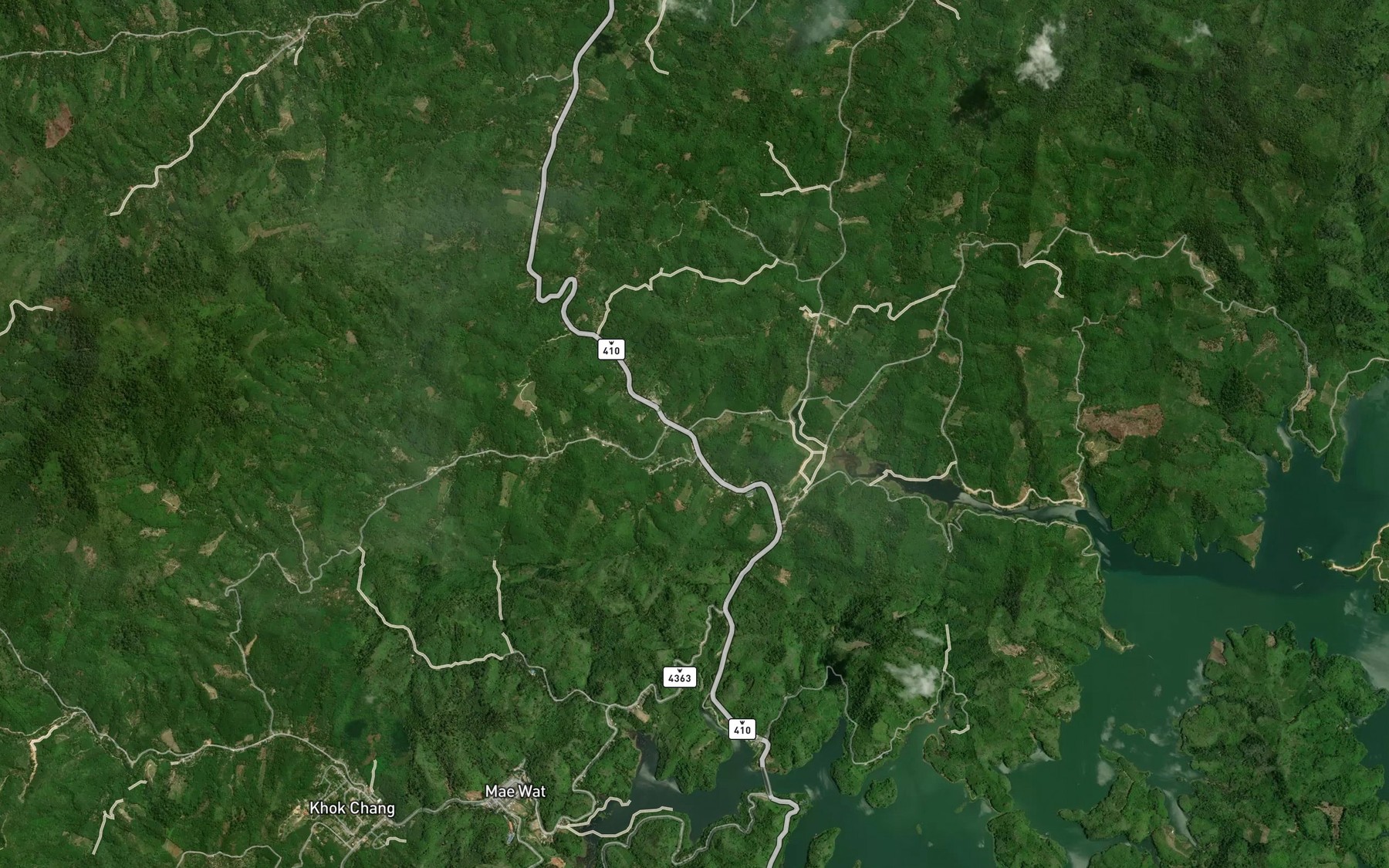 Satellite map of the Khlong Chuang