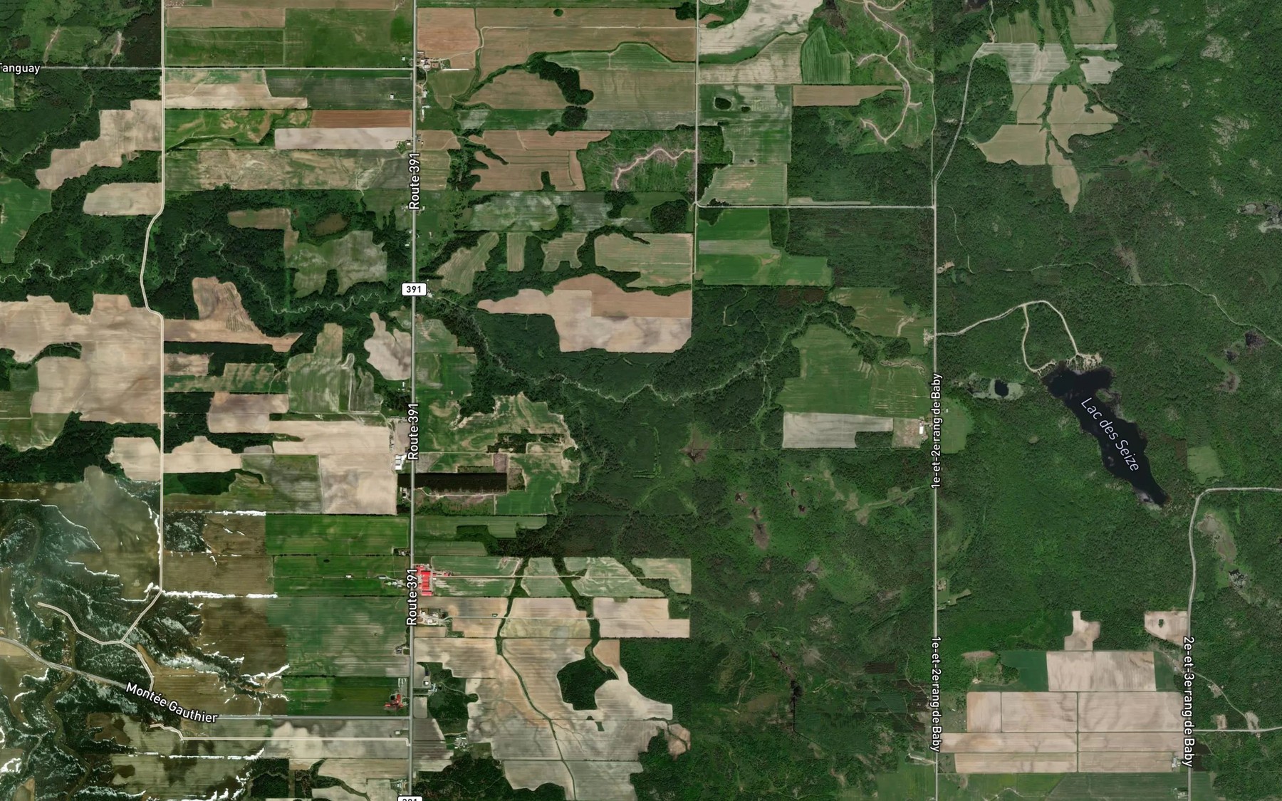 Satellite map of the Cours d'eau Brouillard
