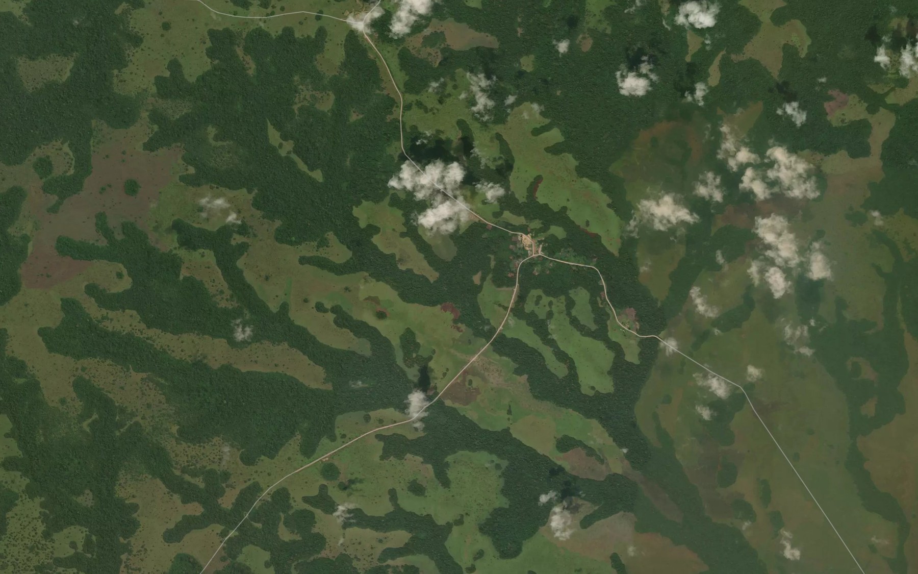 Satellite map of the Lona