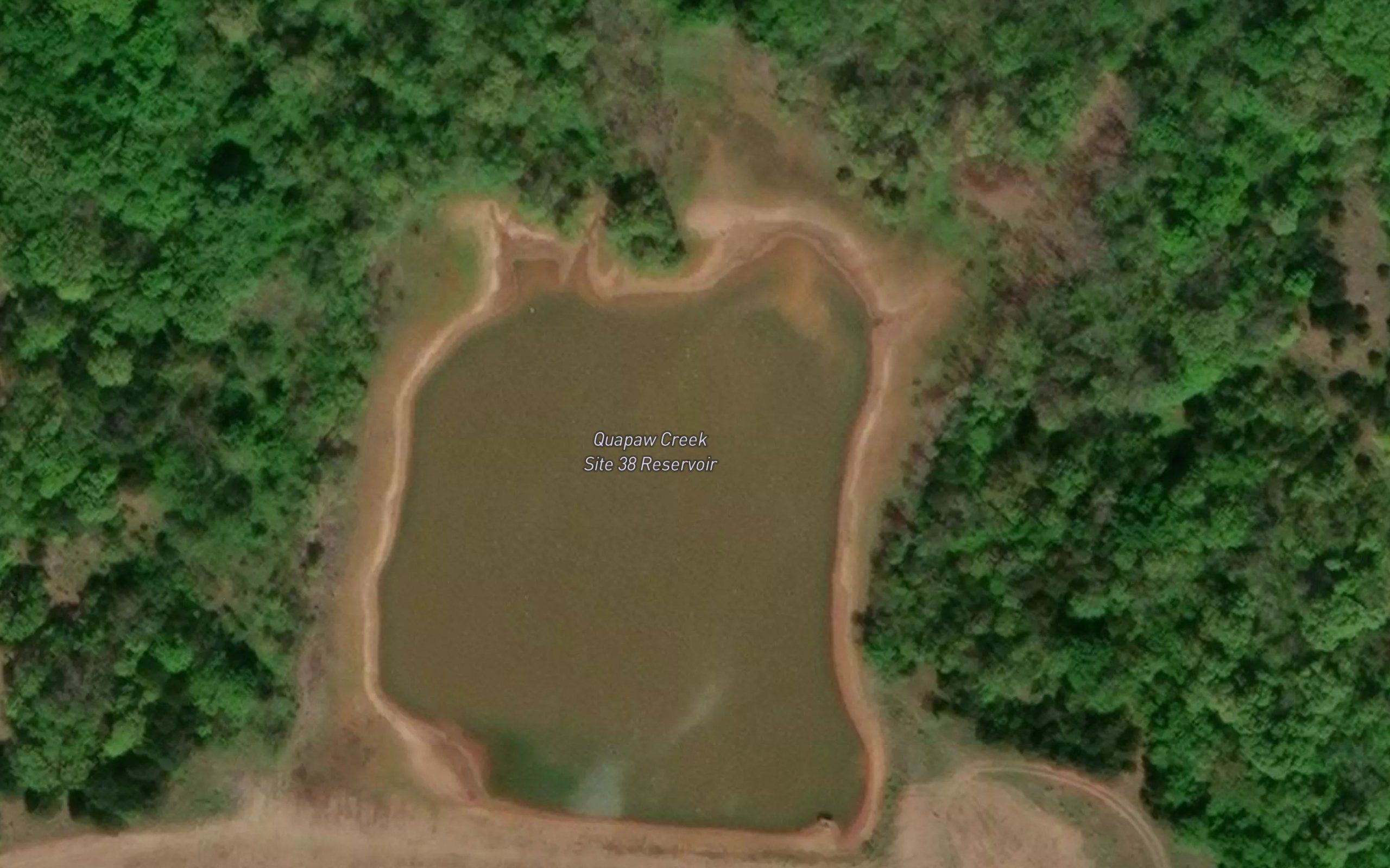 Quapaw Creek Site 38 Reservoir