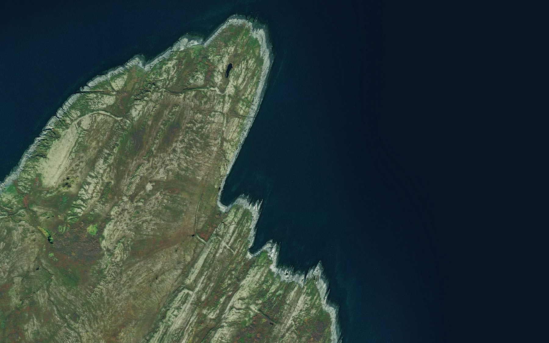 Satellite map of the Njuorjuluokta
