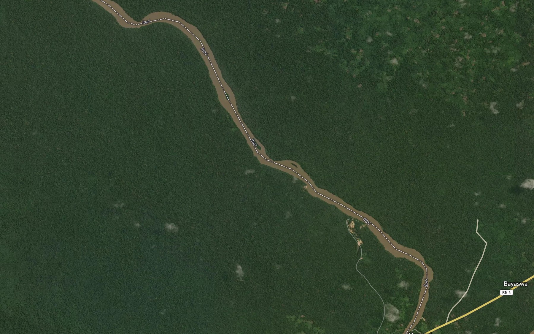Satellite map of the Ngomo