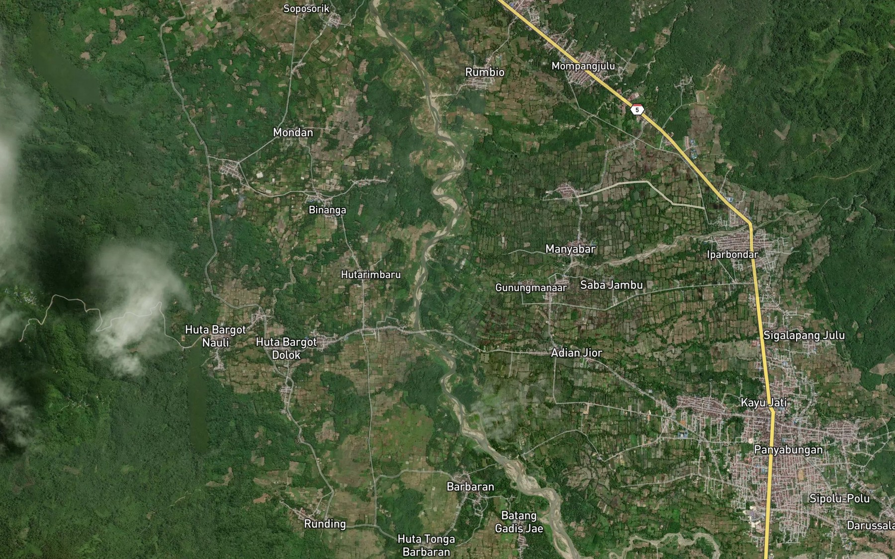 Satellite map of the Air Saririman
