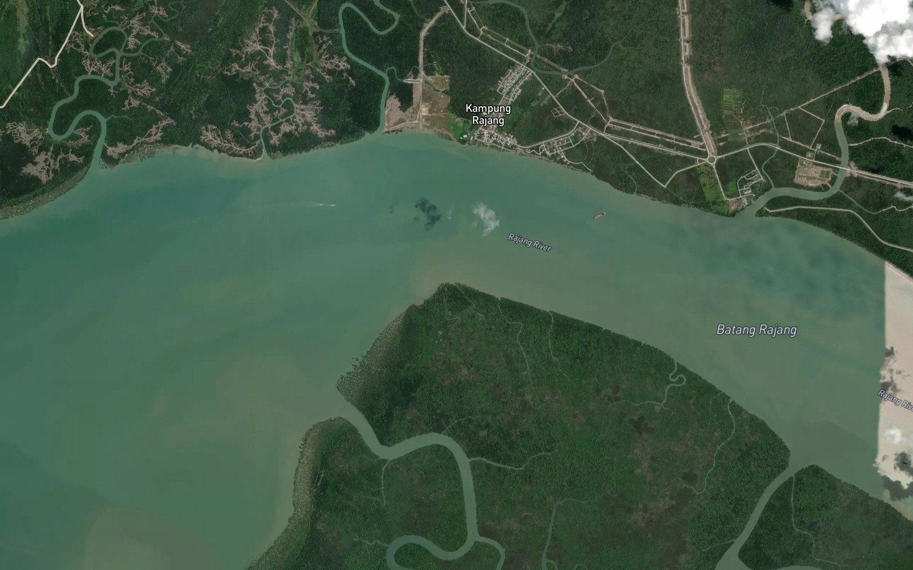 Satellite map of the Sungai Sepau