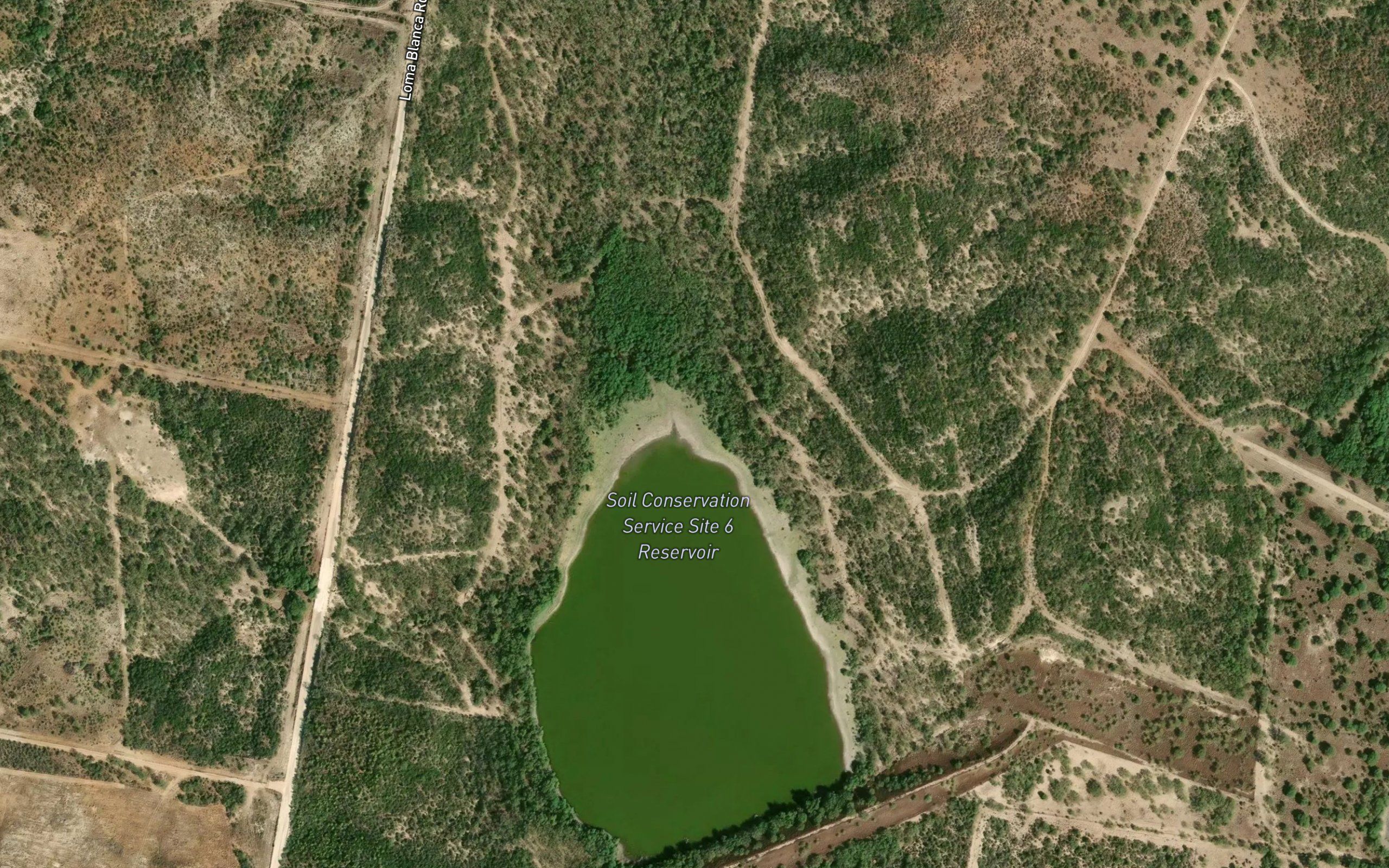 Soil Conservation Service Site 6 Reservoir