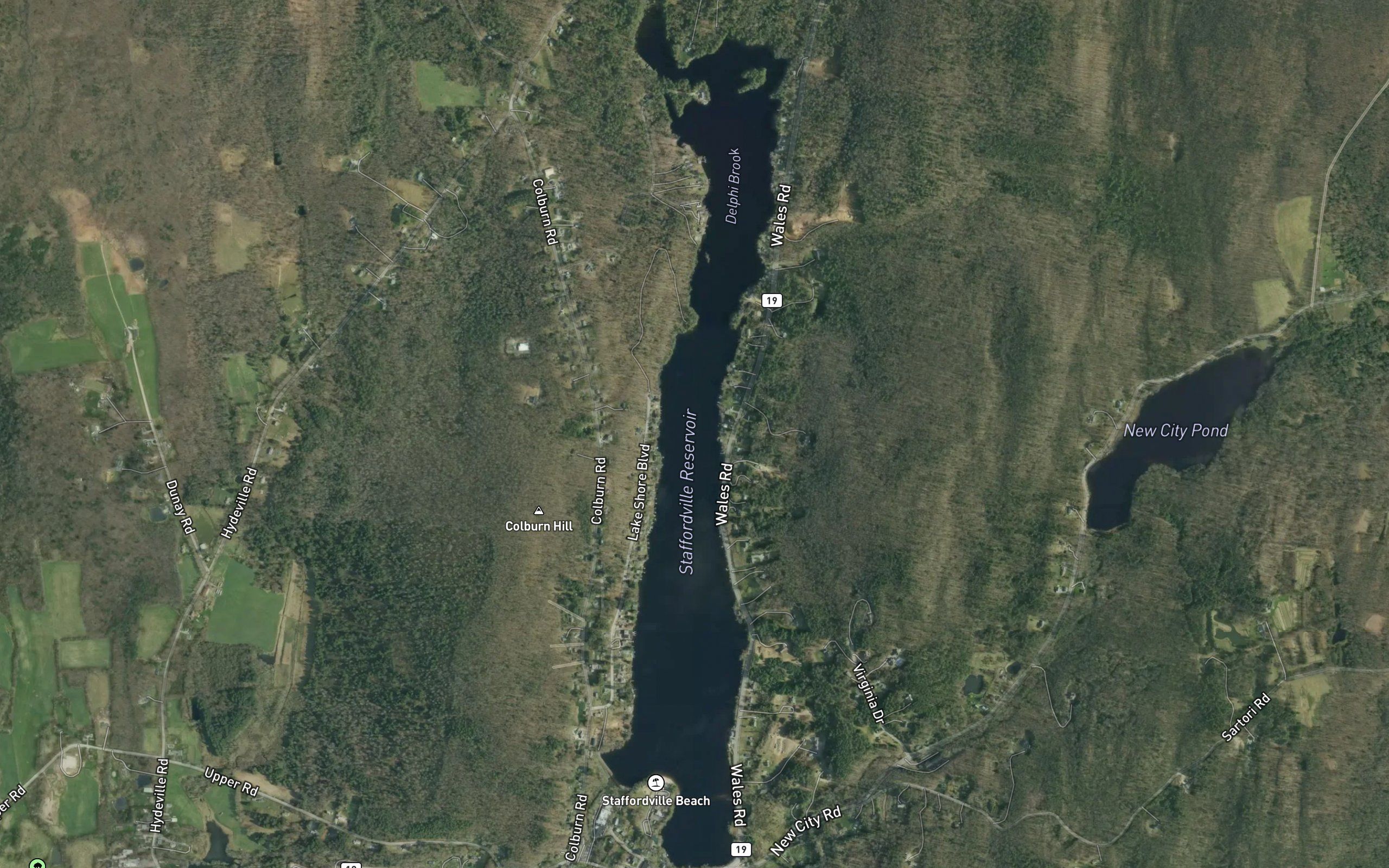 Staffordville Reservoir