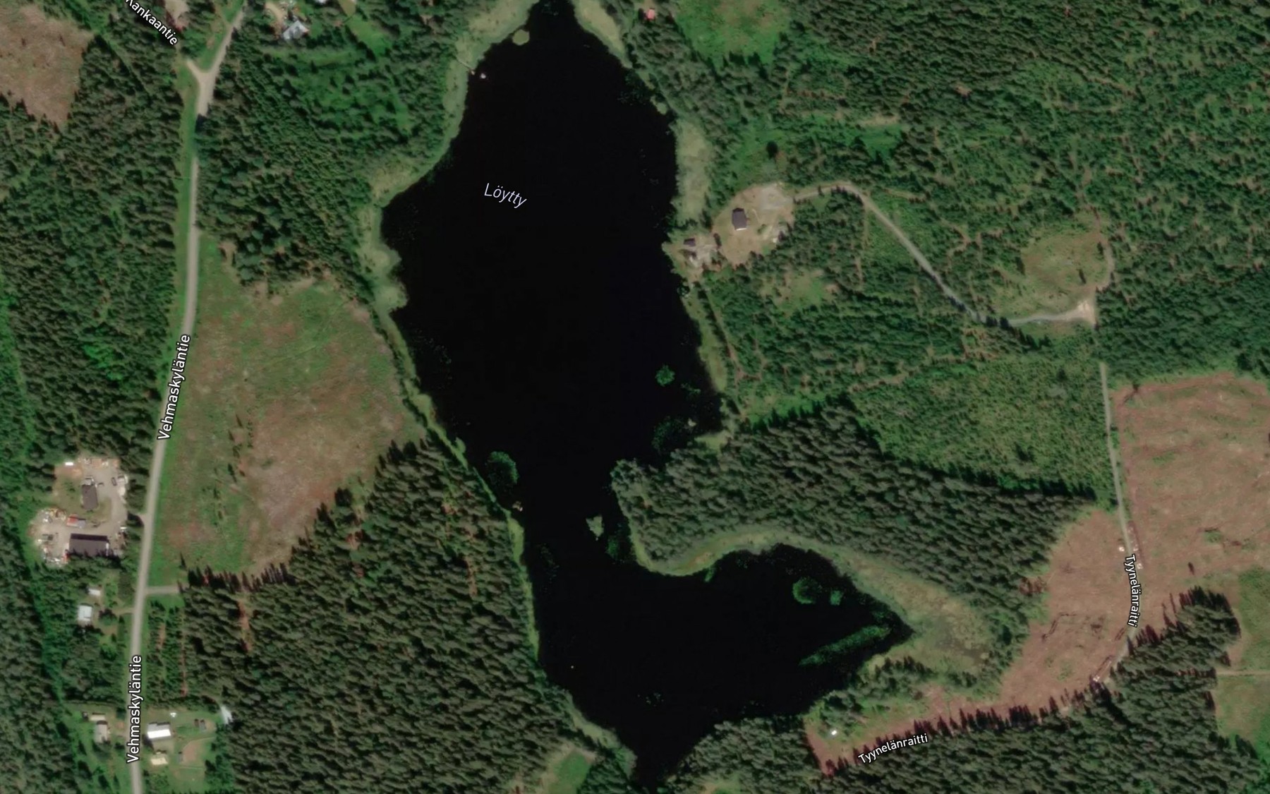 Satellite map of the Loytty