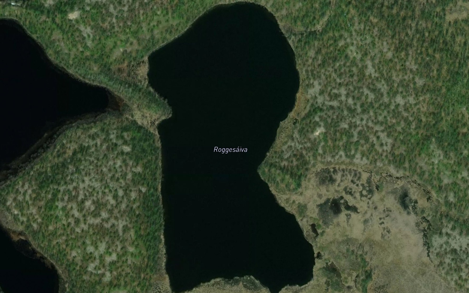 Satellite map of the Raggesaiva