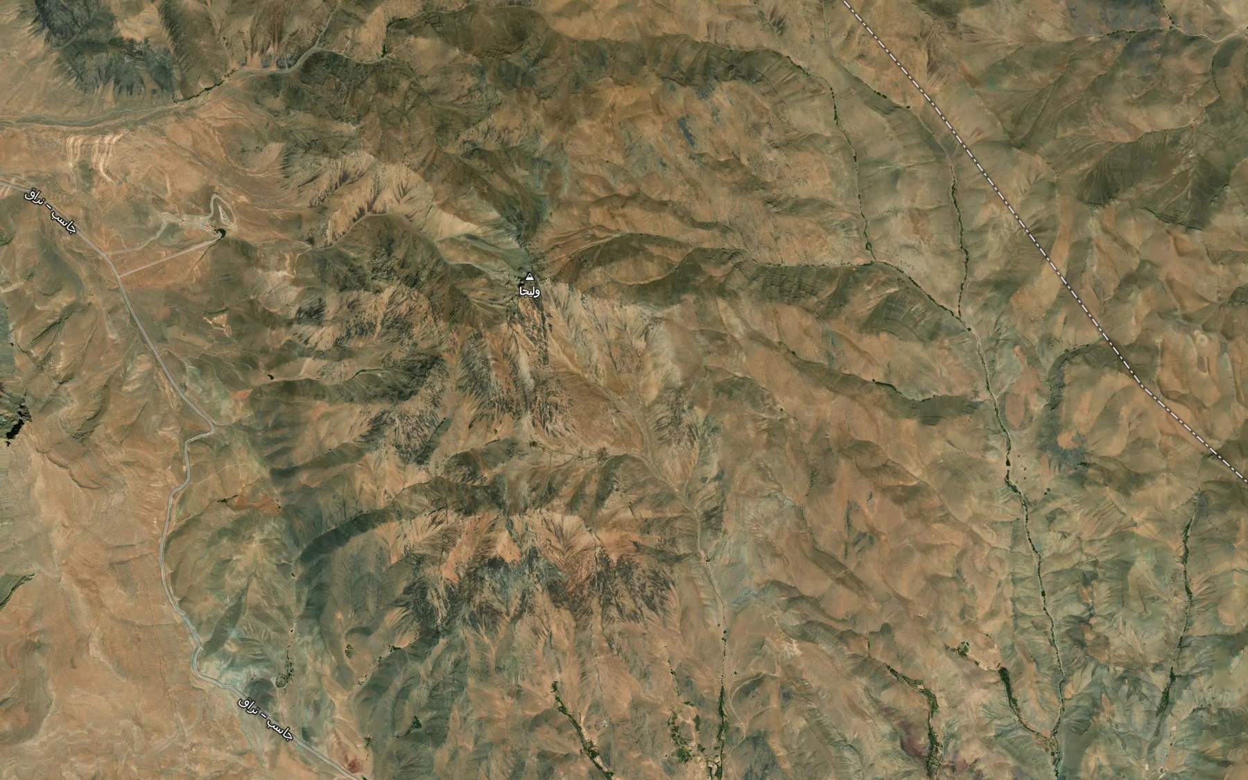 Satellite map of the Cheshmeh-ye Balijia
