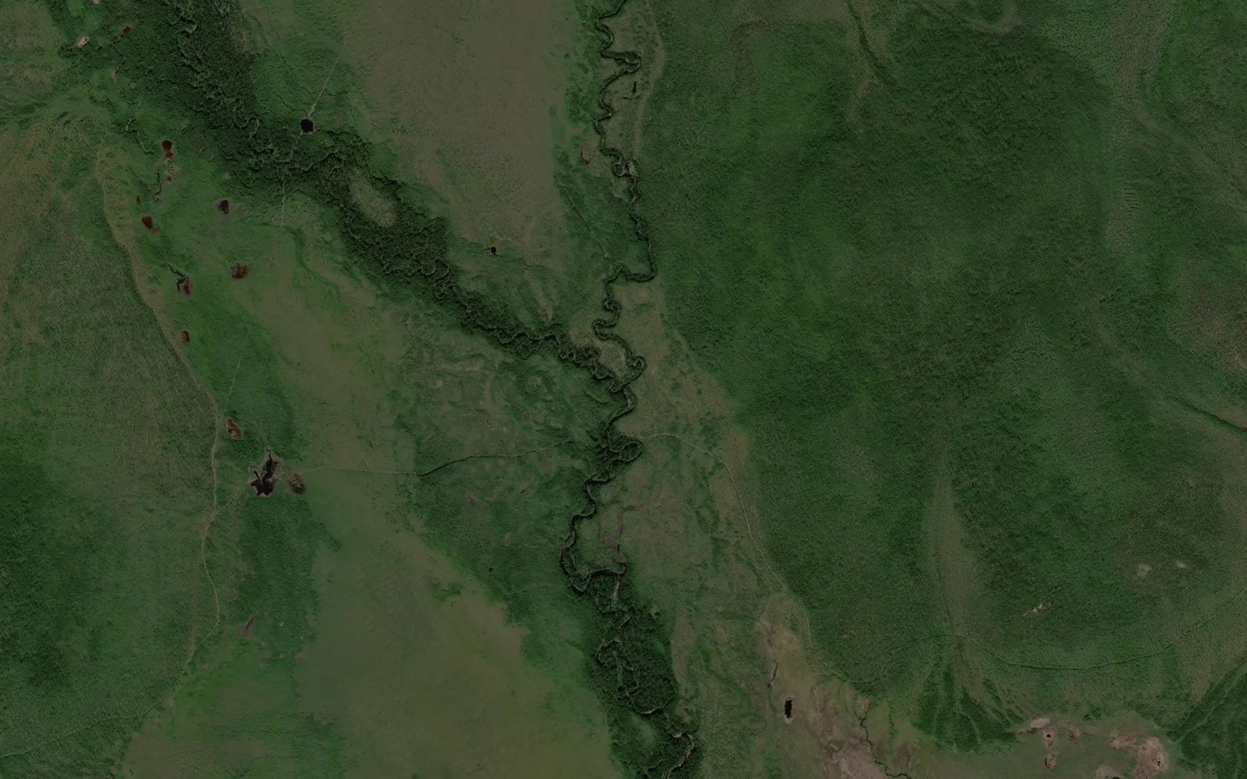 Satellite map of the Onne