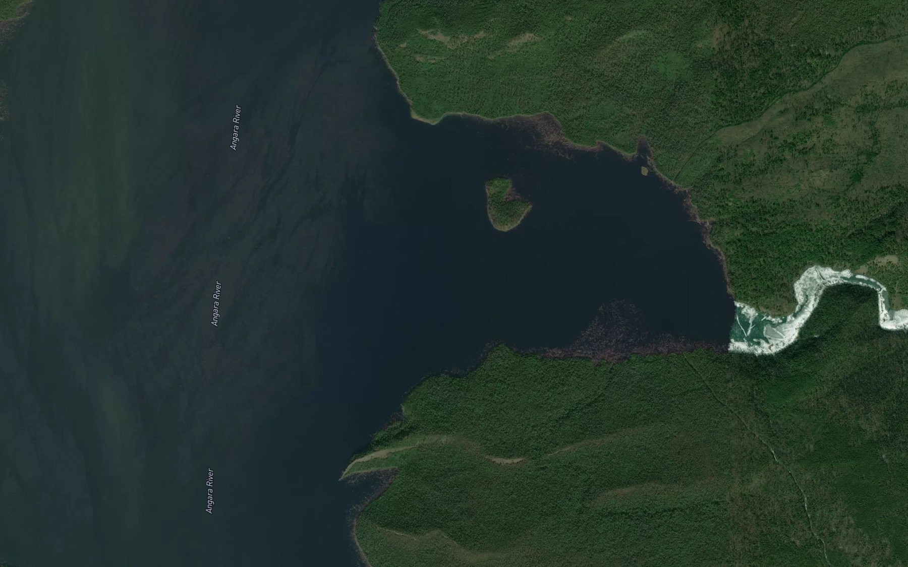 Satellite map of the Kutarey