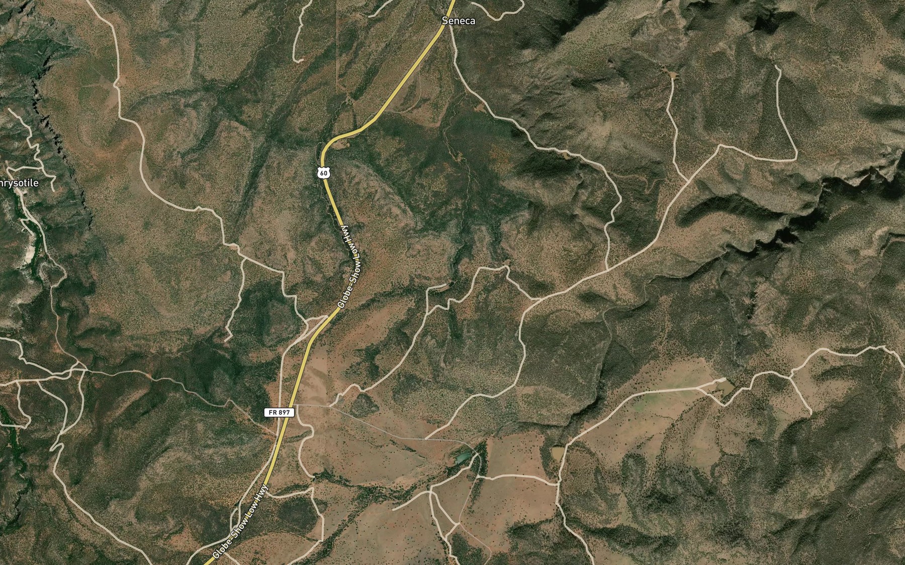 Satellite map of the Detention Number One