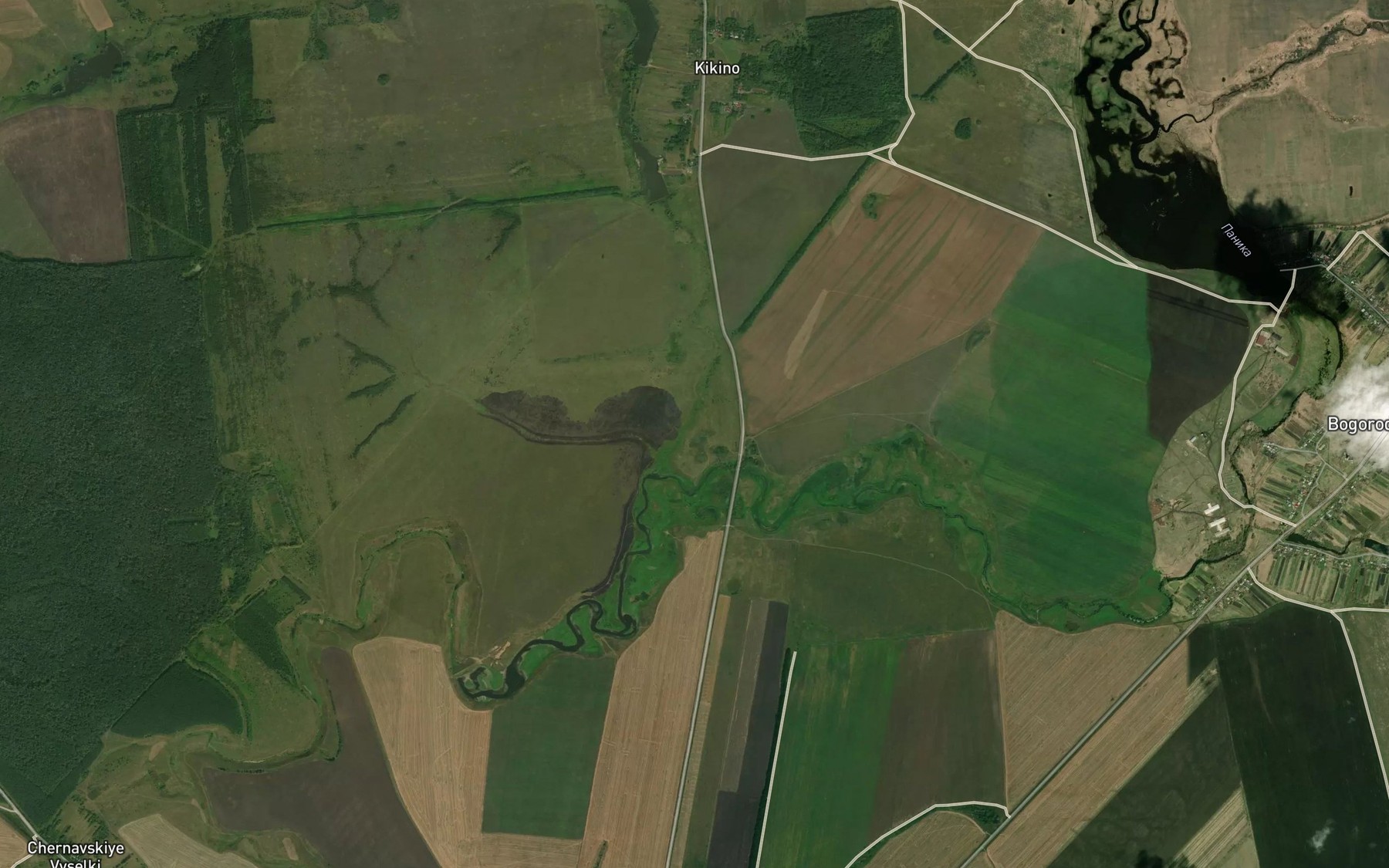 Satellite map of the Mshara