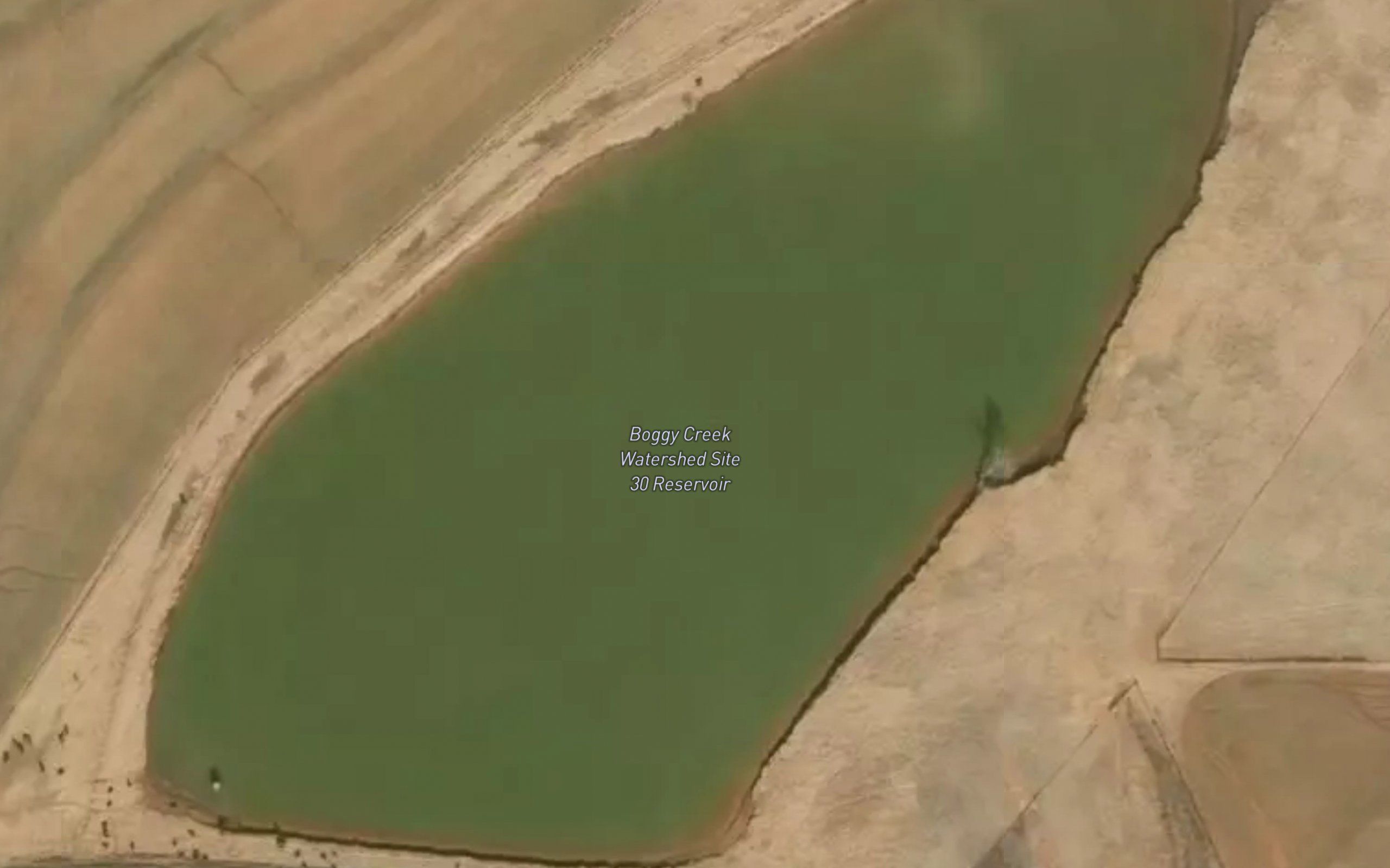 Boggy Creek Watershed Site 30 Reservoir