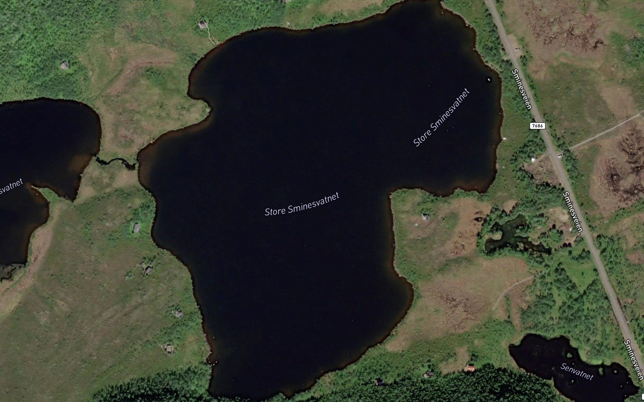 Sminesvatnet,store