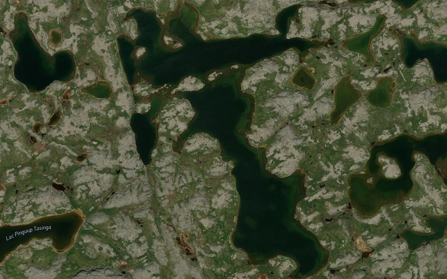 Satellite map of the Lac Sailasiup Tasinga