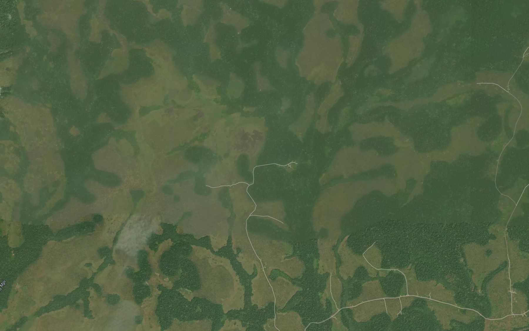Satellite map of the Koumbele