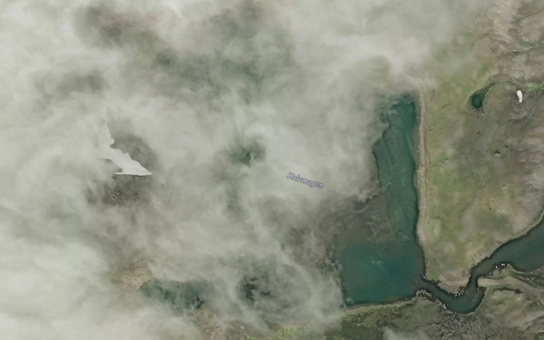 Satellite map of the Kalvmagen