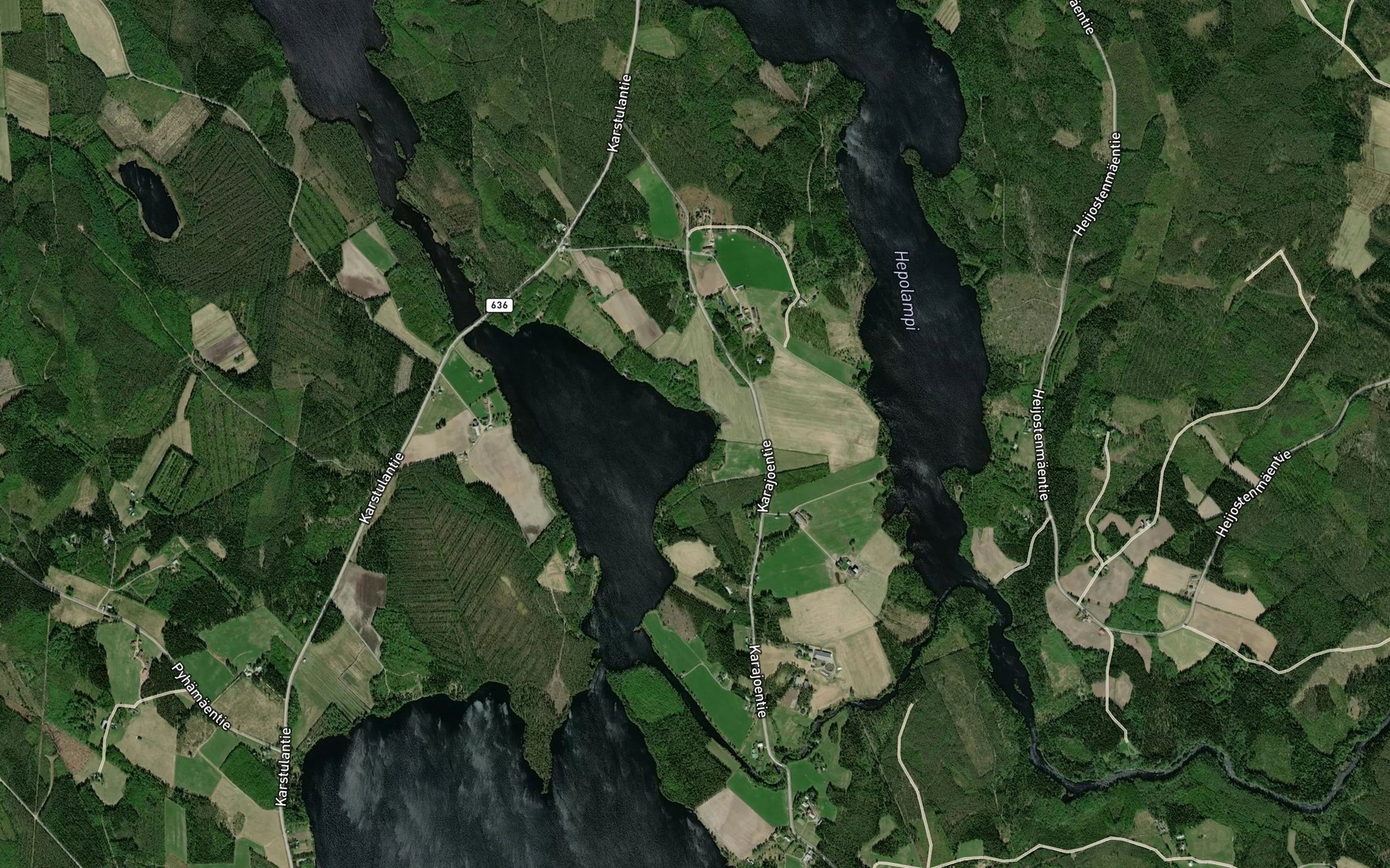 Satellite map of the Likolahti