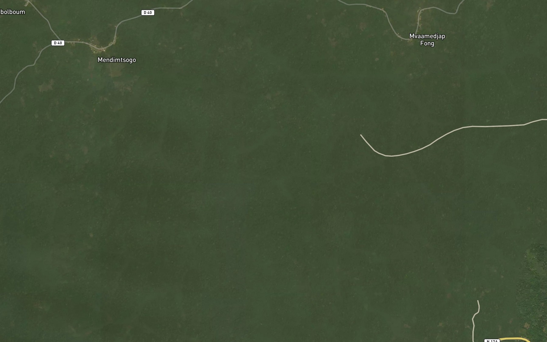 Satellite map of the Avoe