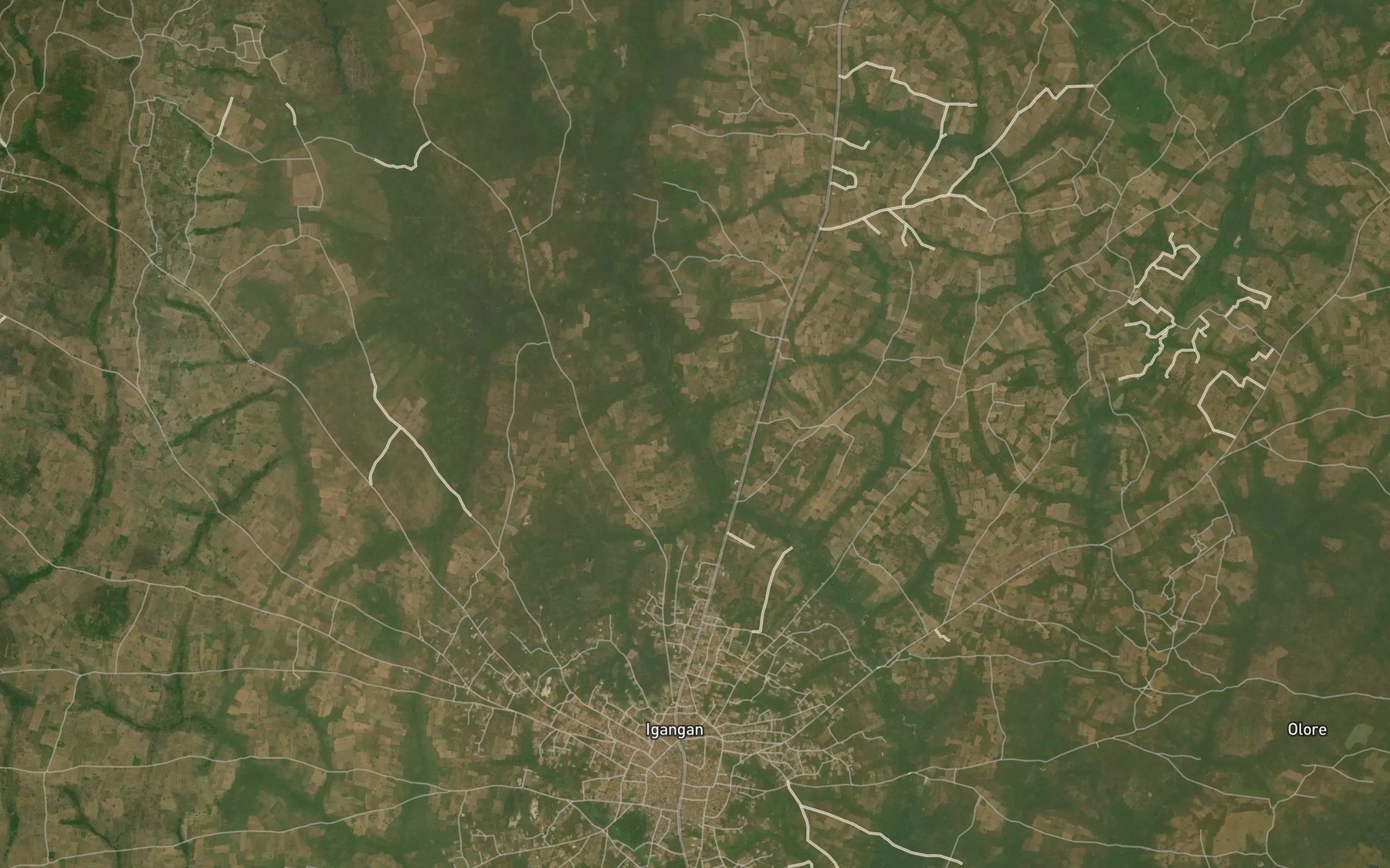 Satellite map of the RiverAmu