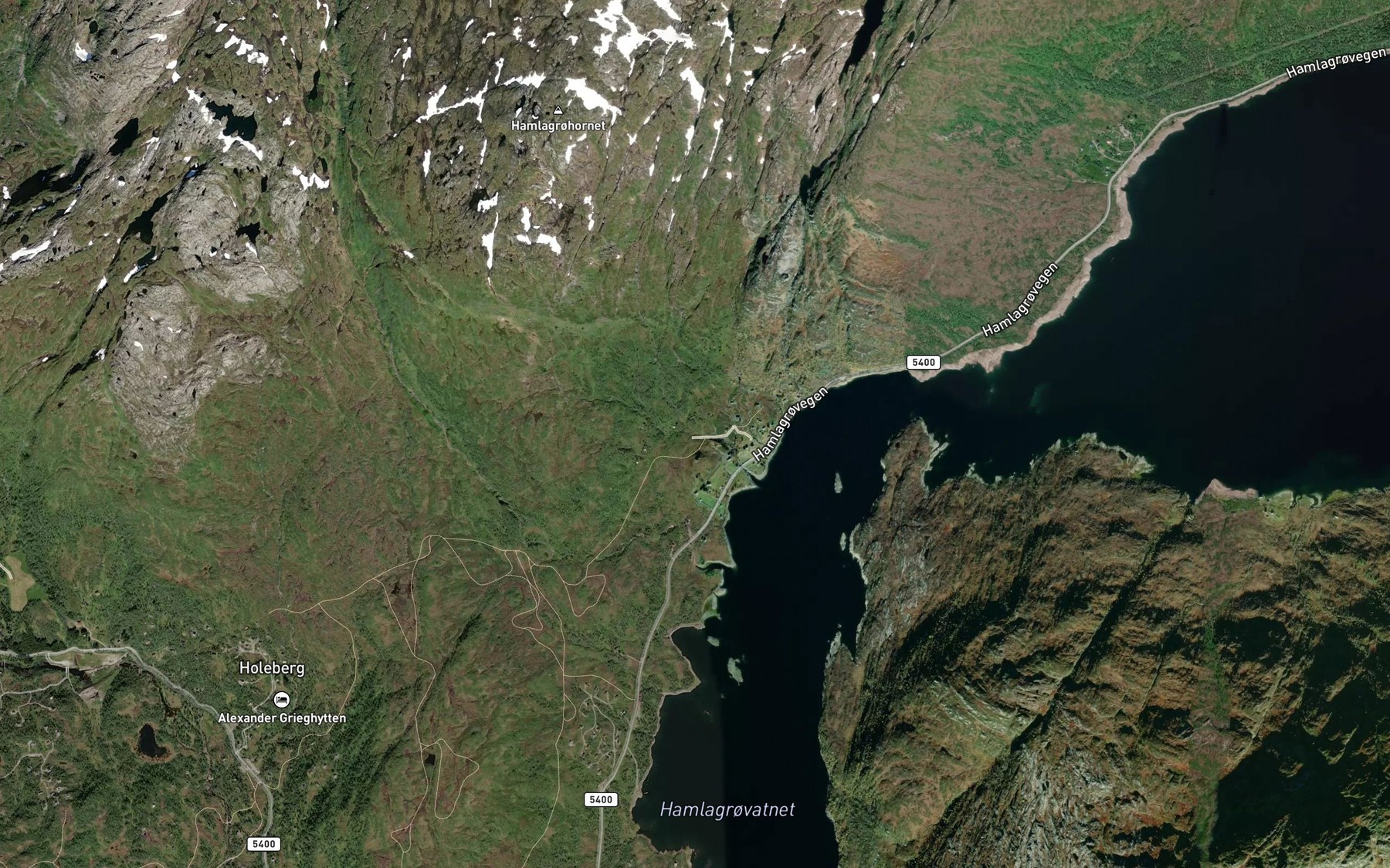 Satellite map of the Setani