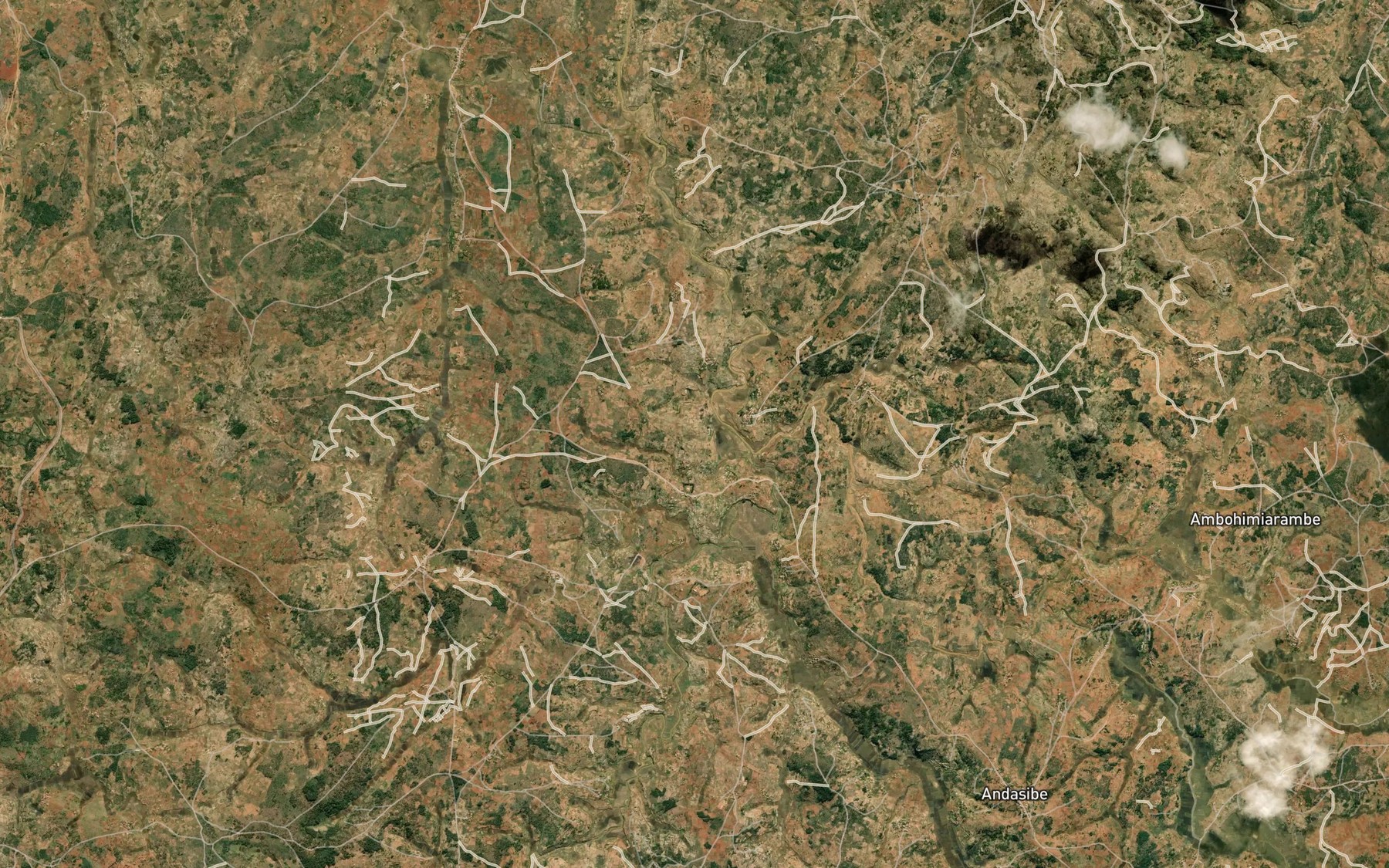 Satellite map of the Befanala