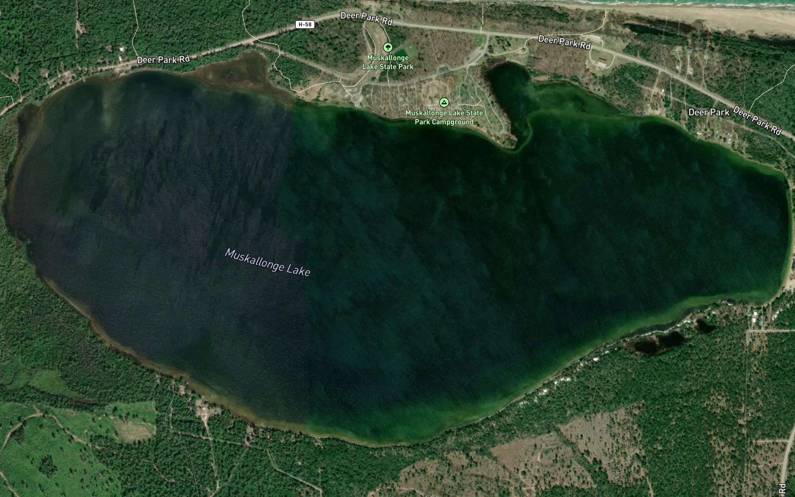 Muskallonge Lake
