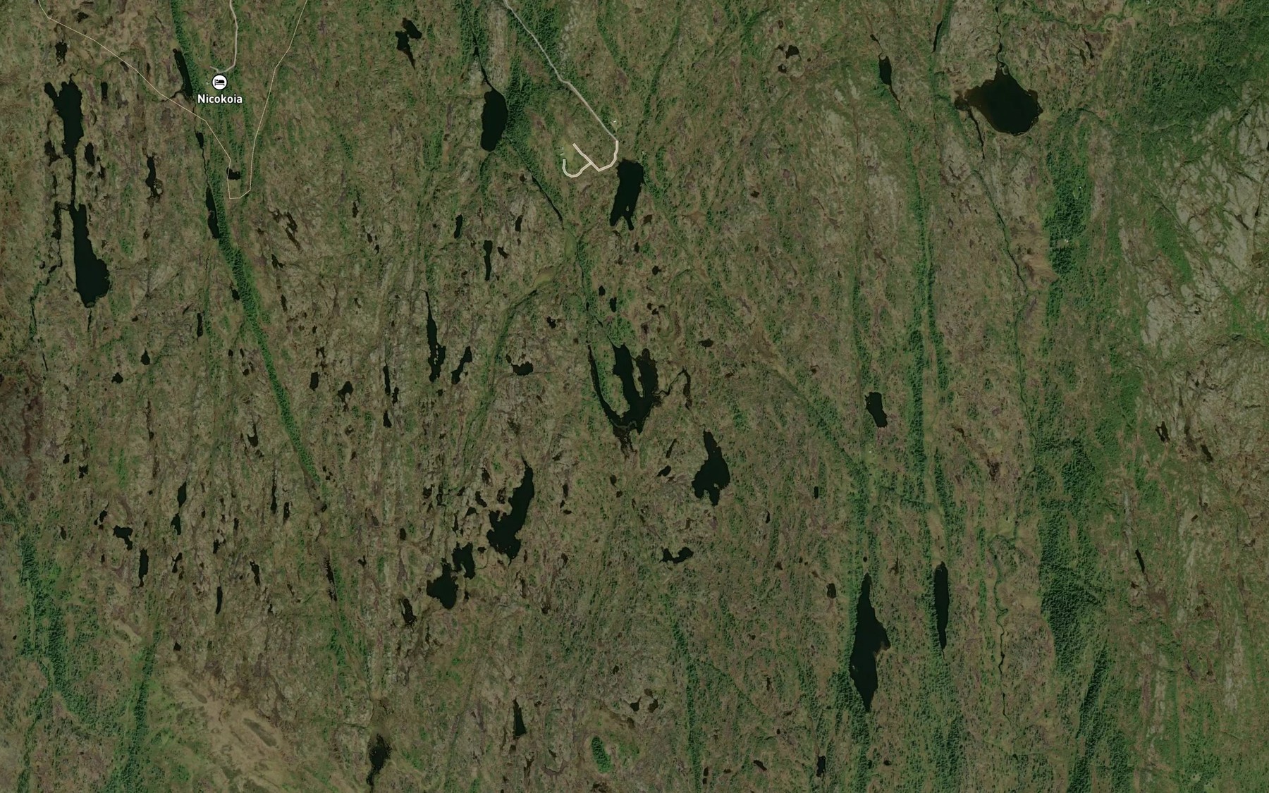 Satellite map of the Store Bordstolan