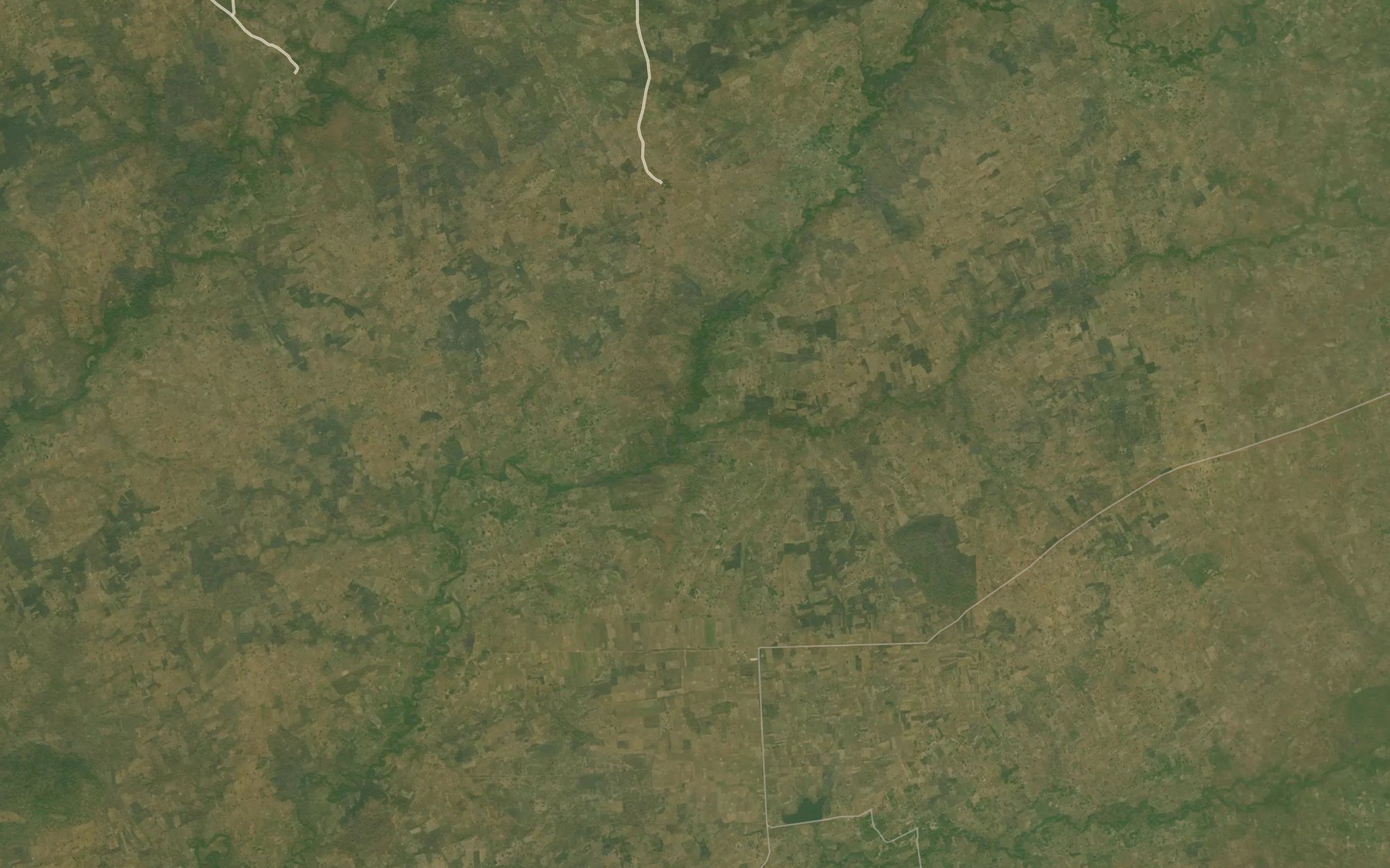Satellite map of the River Uliemen