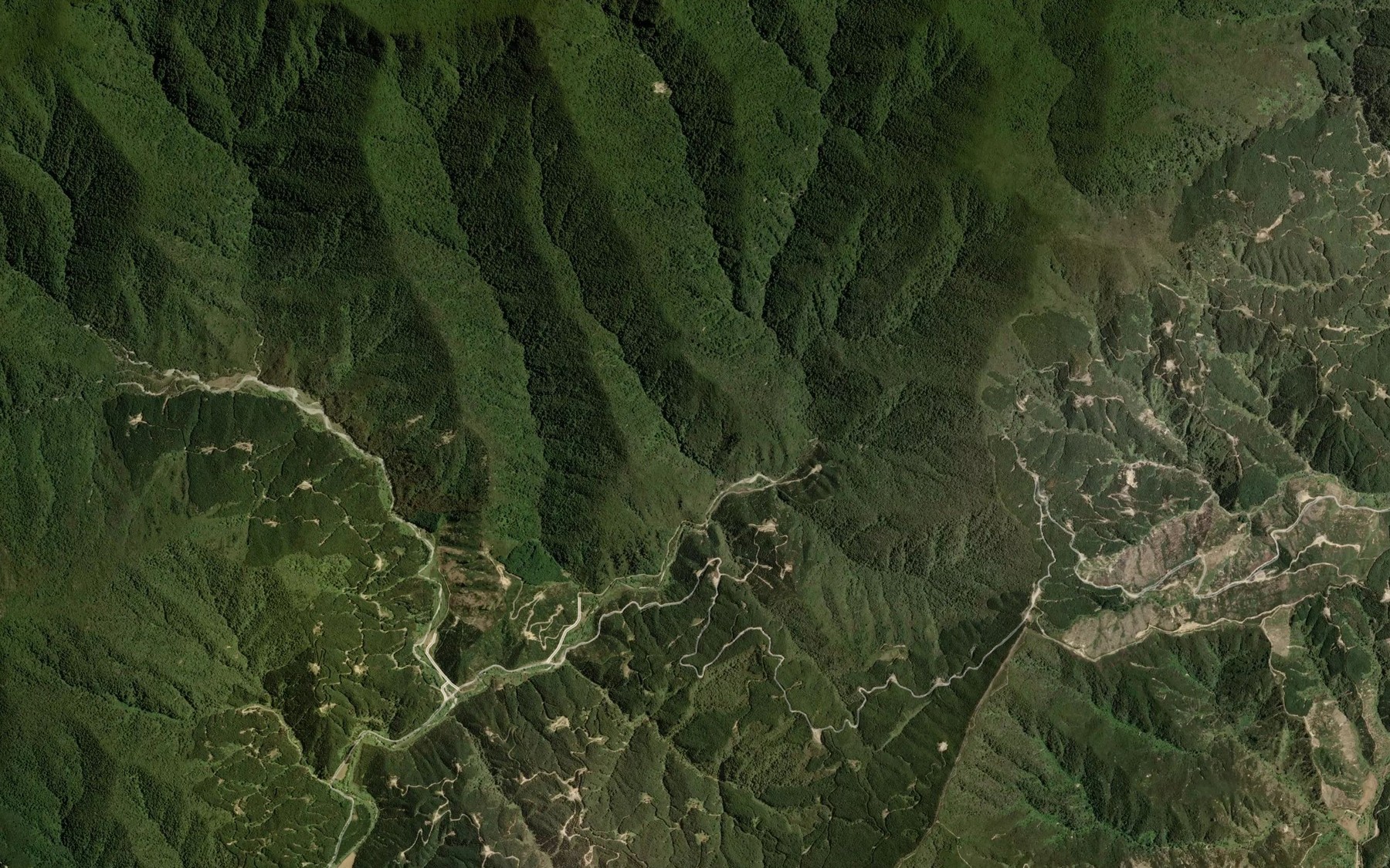 Satellite map of the Cockatoo Creek