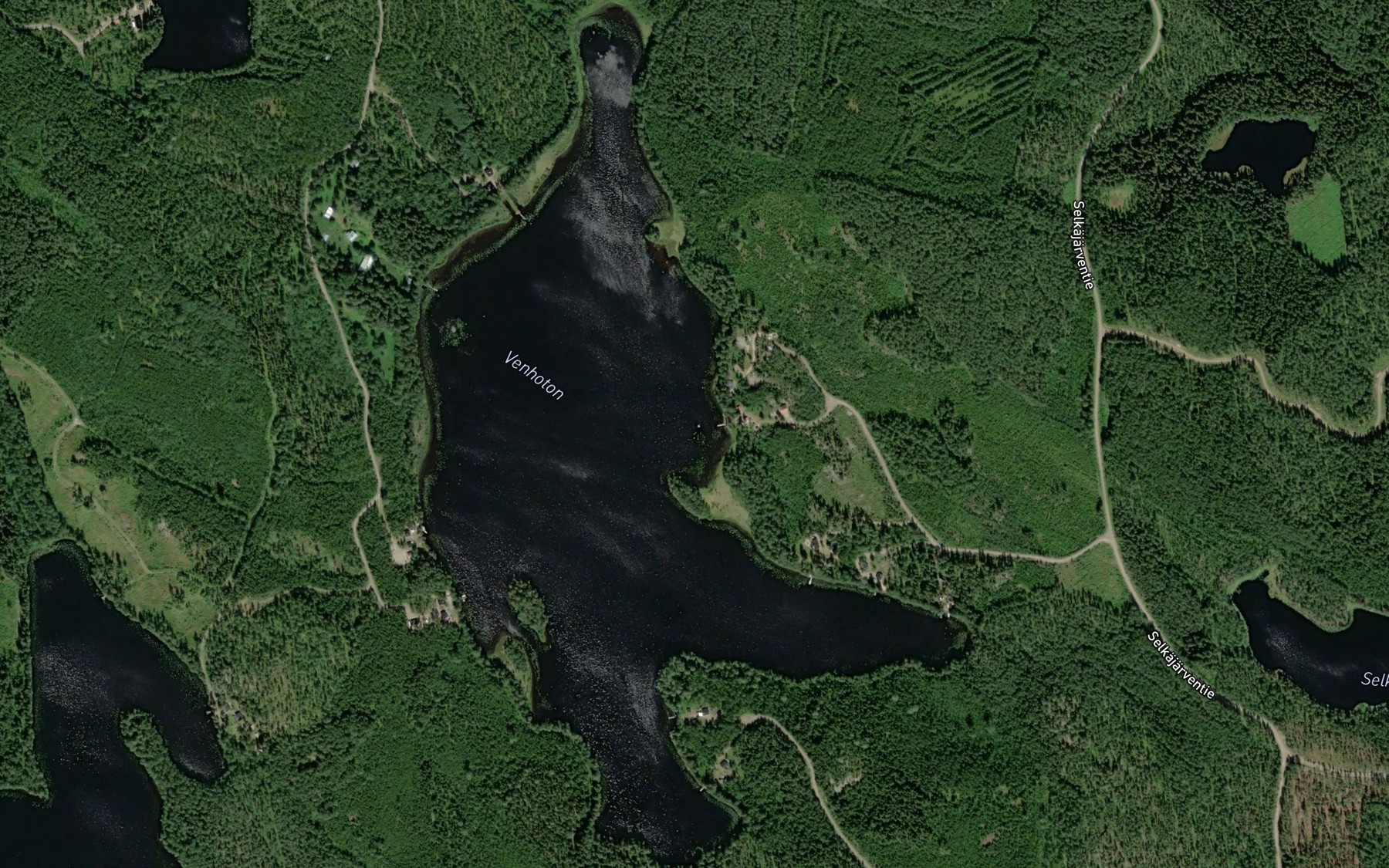 Satellite map of the Venhoton