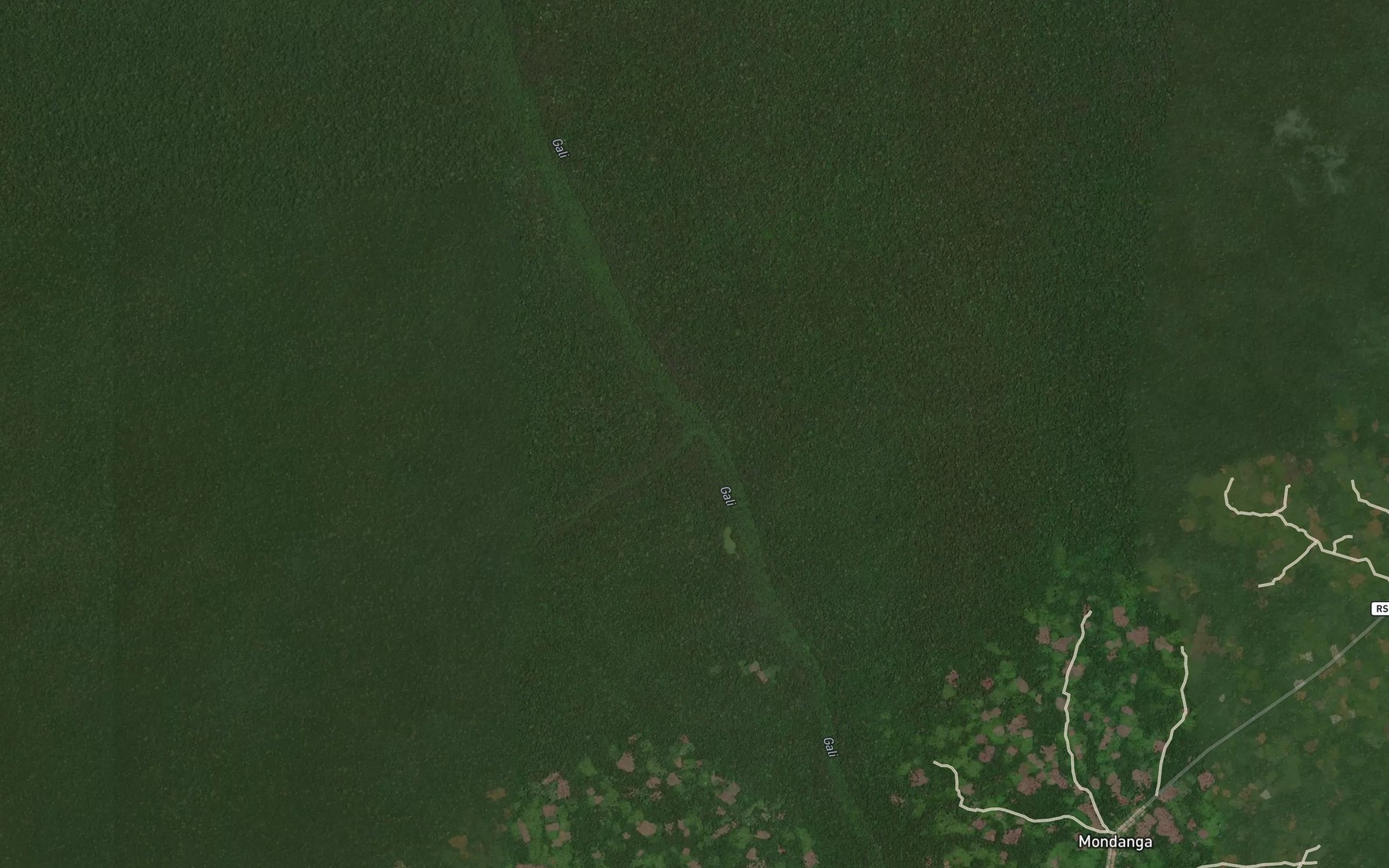 Satellite map of the Mogbwenda